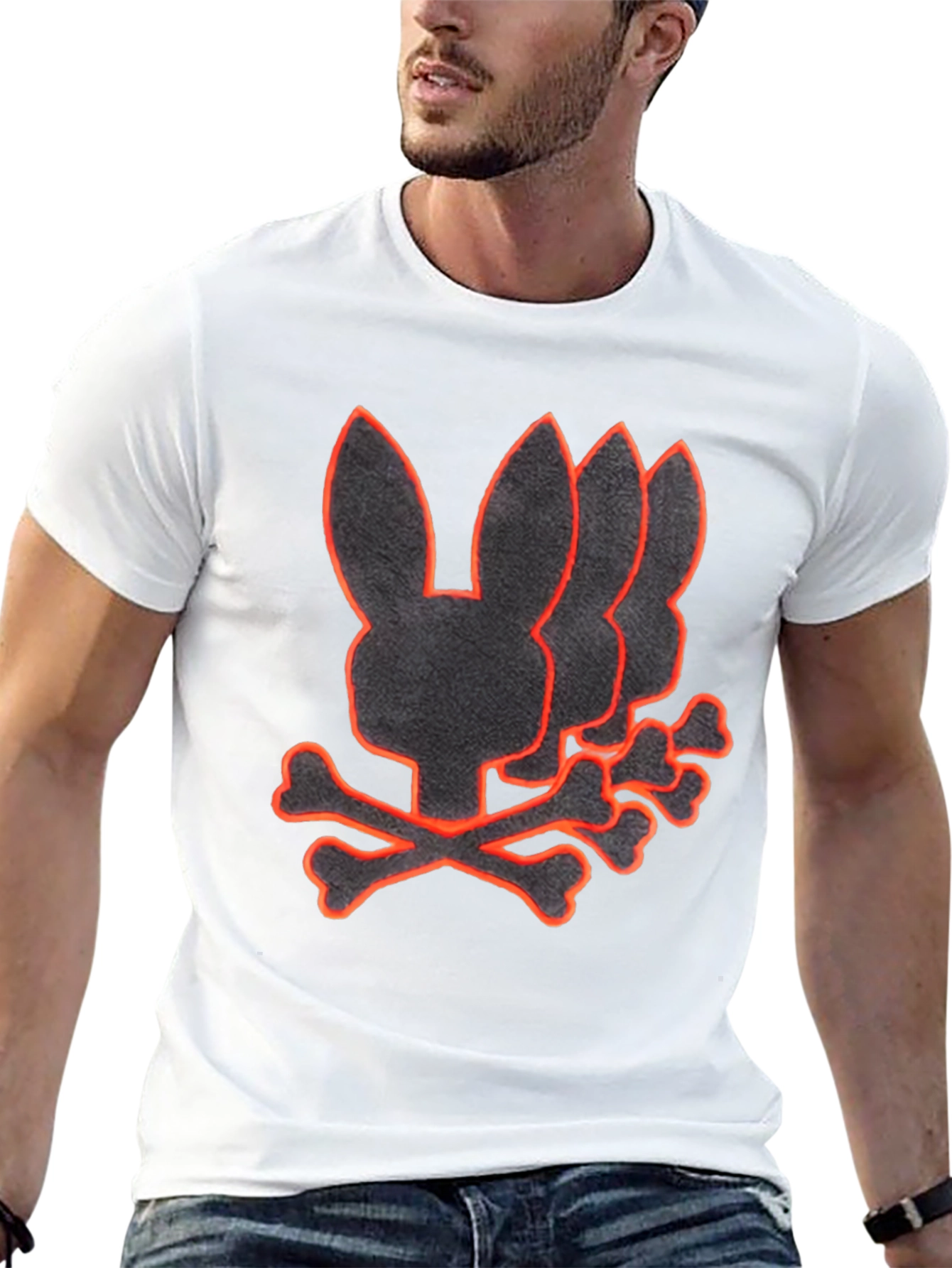 Psycho Bunny T-Shirt - Black Graphic Tee
