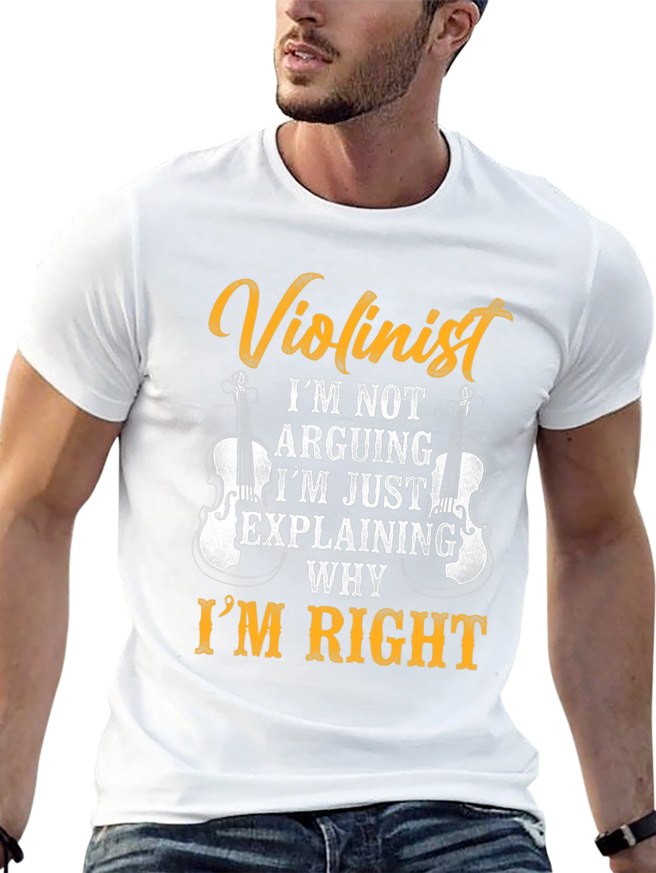Violinist T-Shirt - Im Not Arguing Im Explaining