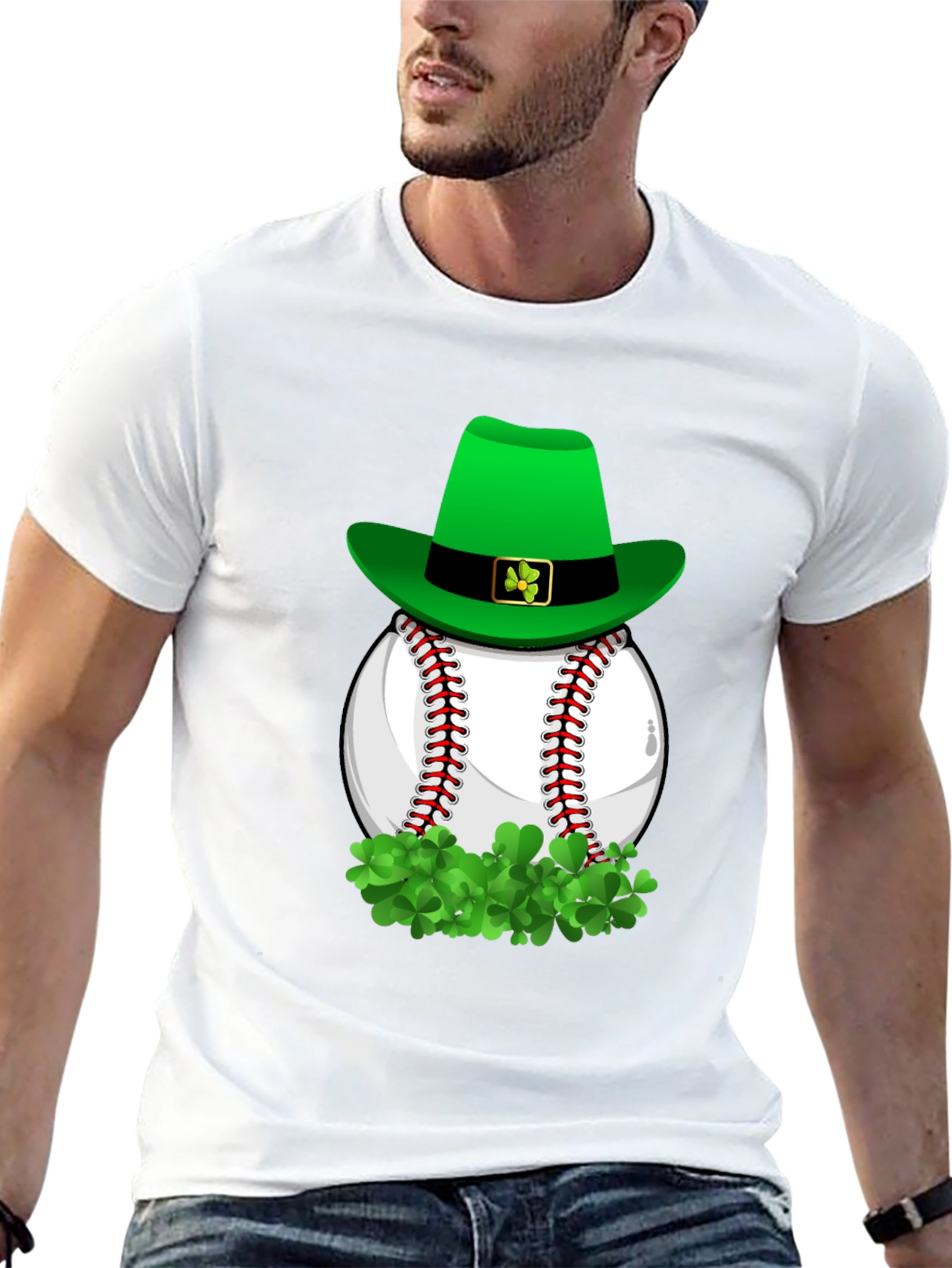 St. Patricks Day Baseball T-Shirt