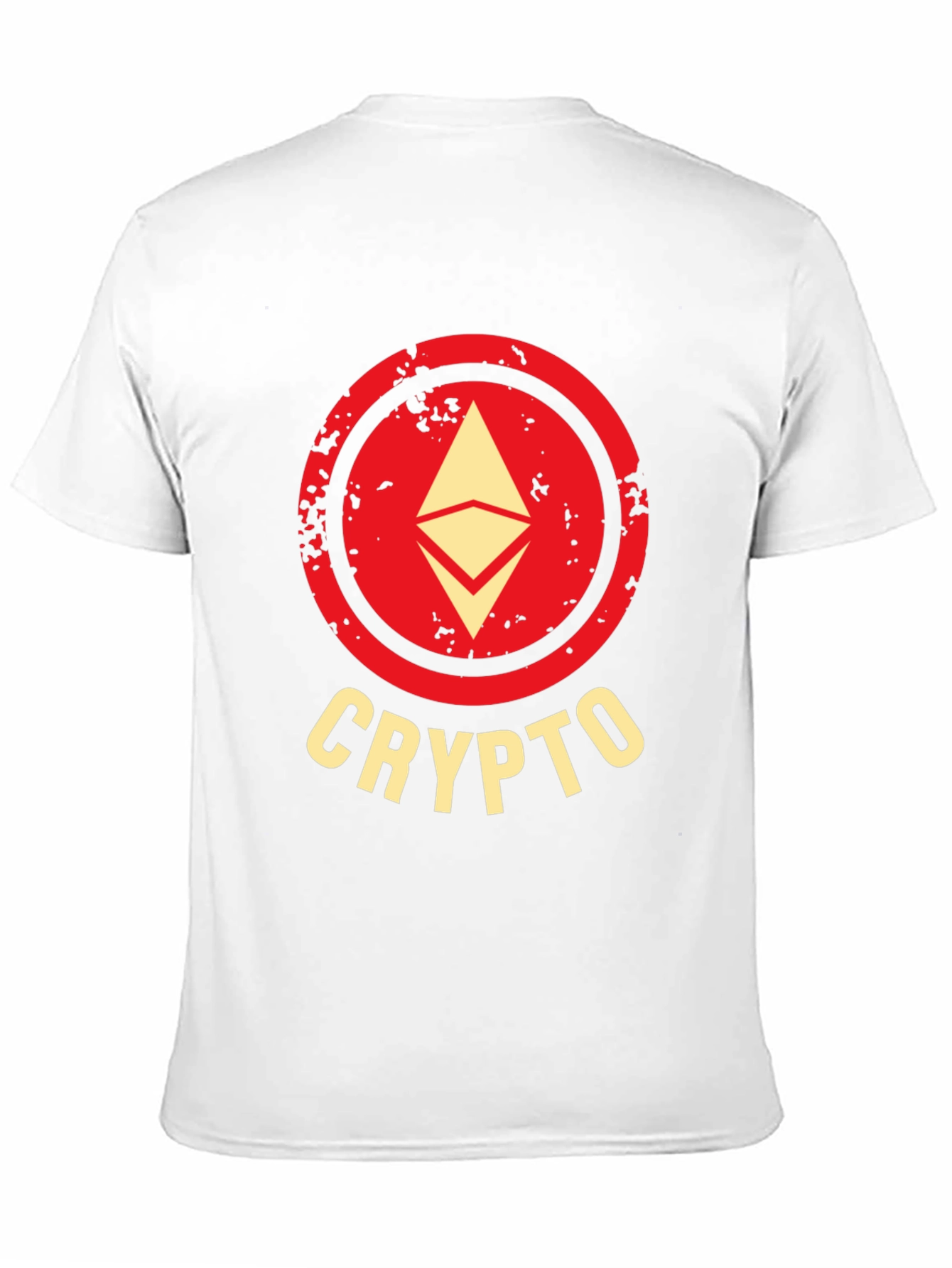 Crypto Ethereum Logo Black T-Shirt