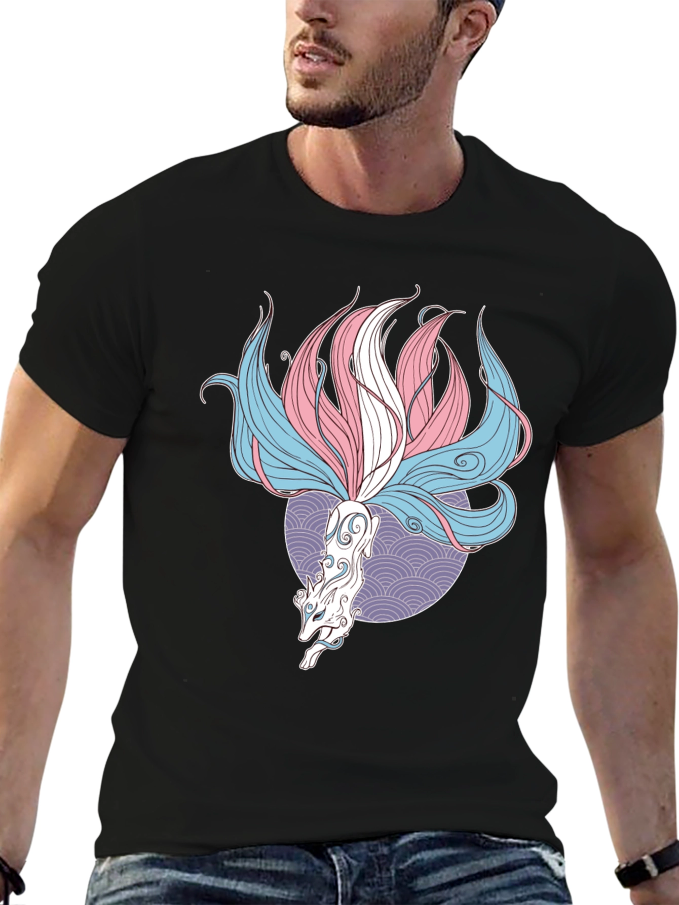 Nine-Tailed Fox Graphic Tee