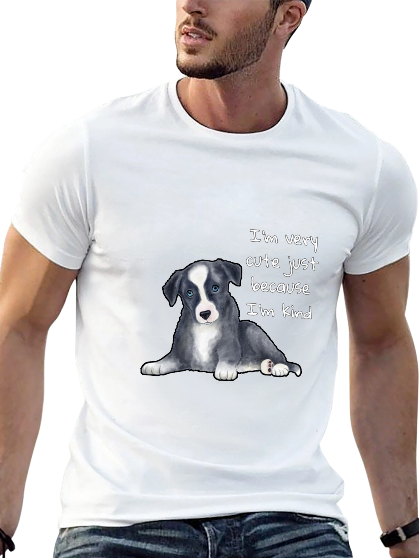 Cute Dog T-Shirt - Im Kind Design