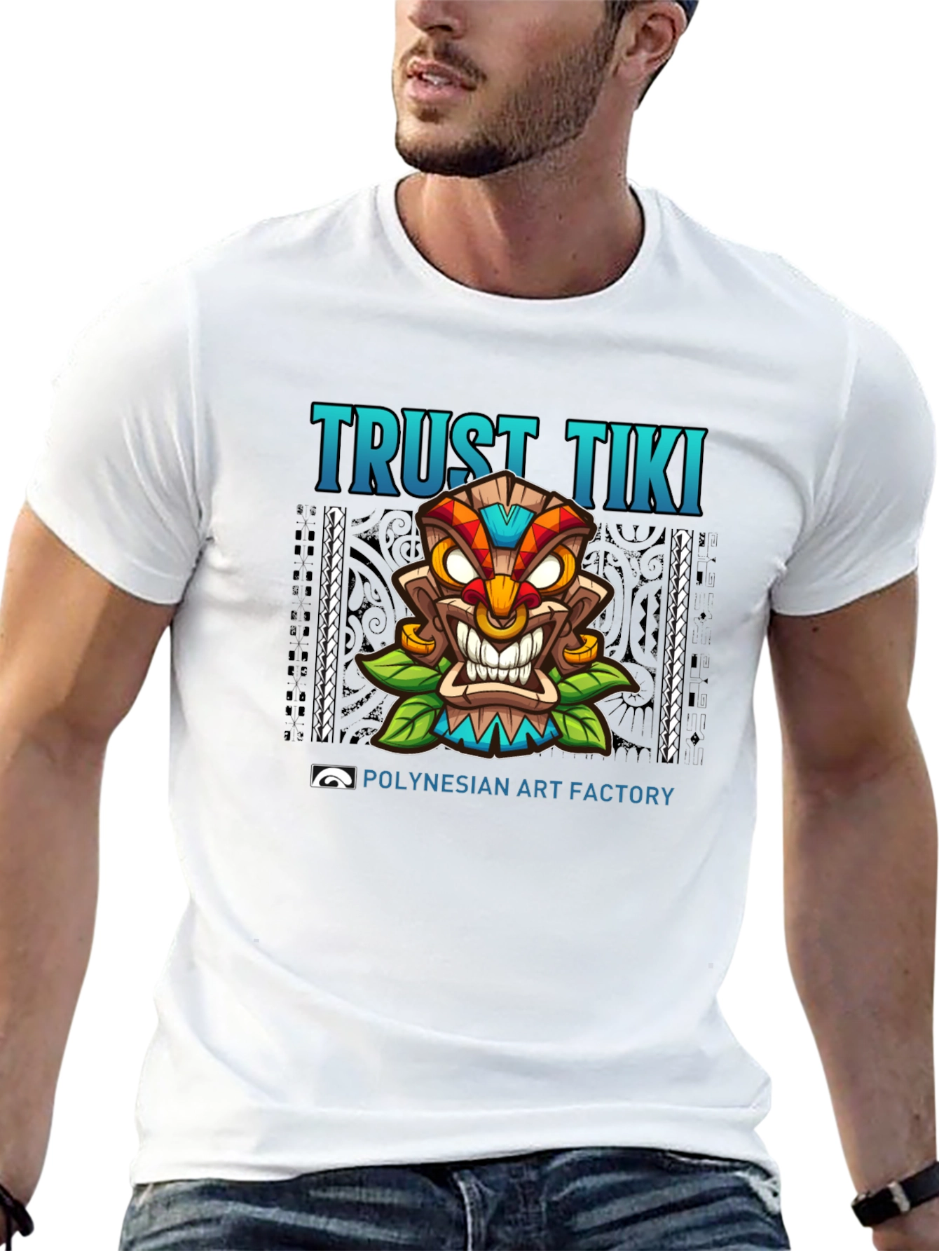 Trust Tiki Graphic Tee - Polynesian Art Factory
