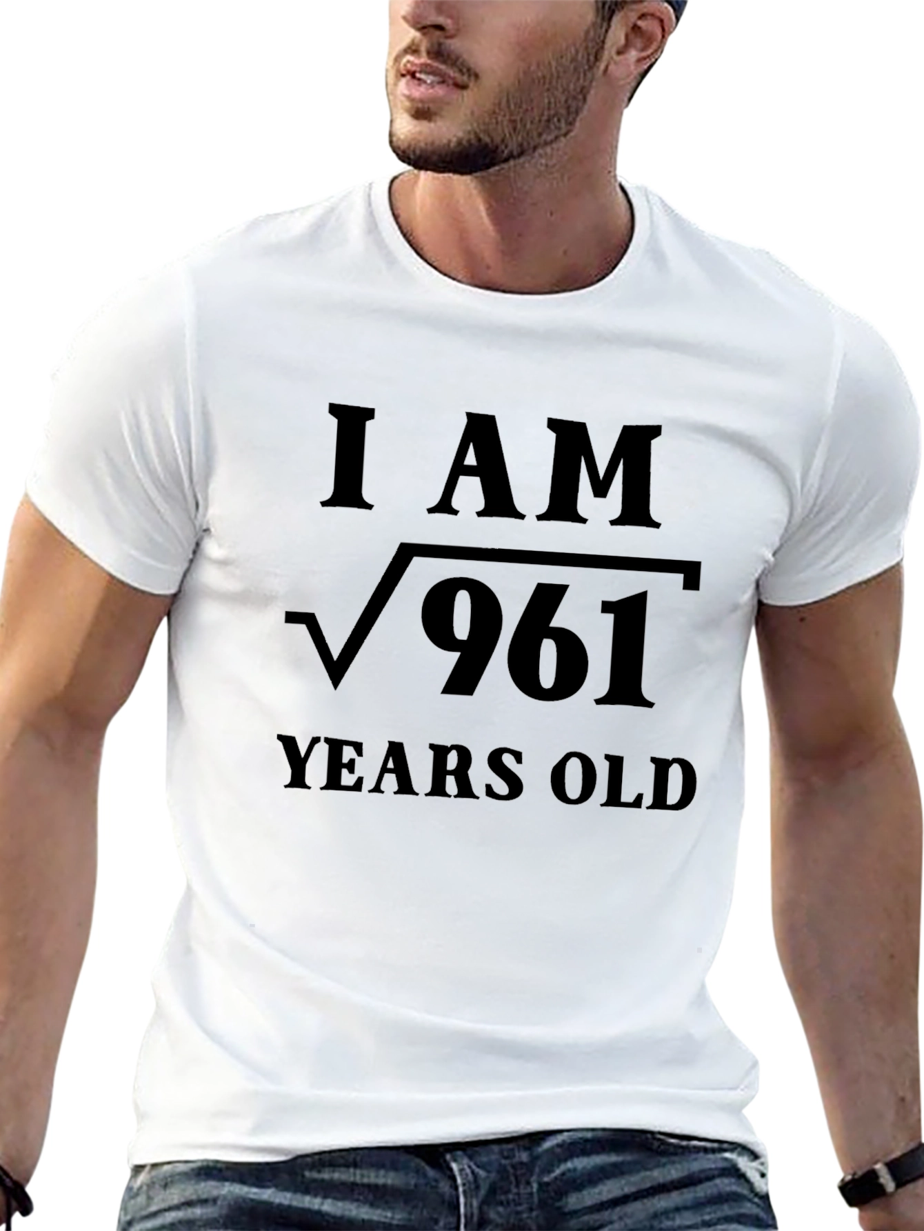 I am √961 Years Old Black T-Shirt