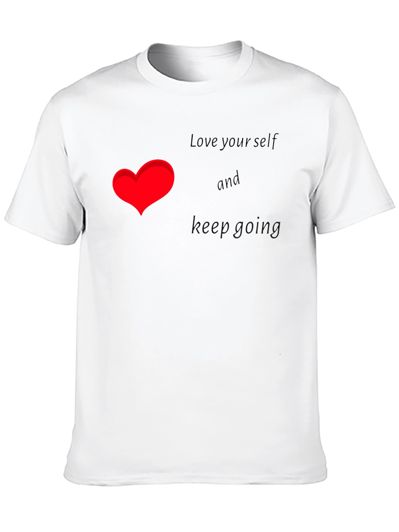 Love Yourself Black T-Shirt