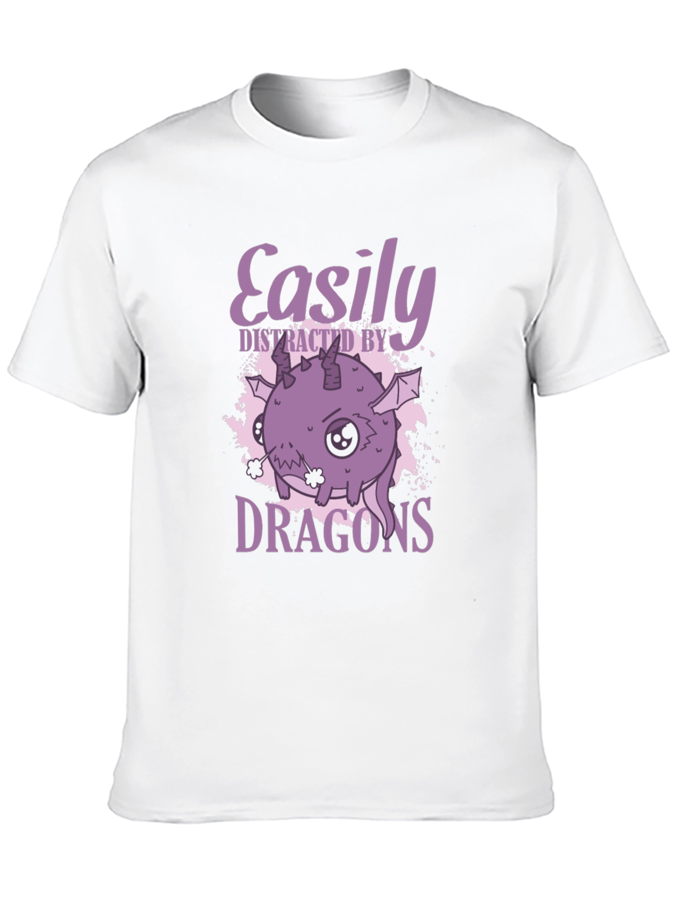 Easily Distracted By Dragons Graphic T-Shirt