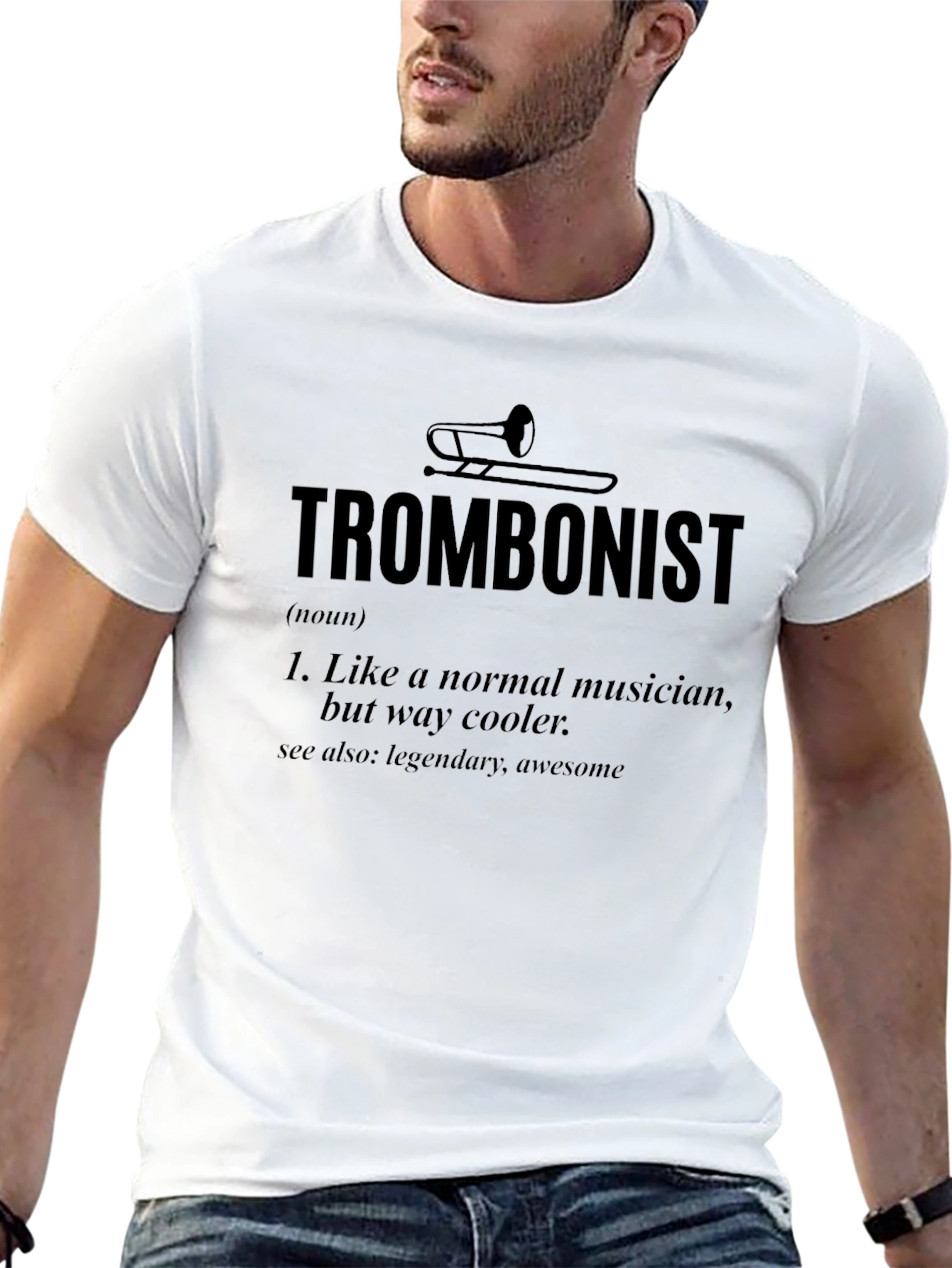 Trombonist Definition Graphic T-Shirt