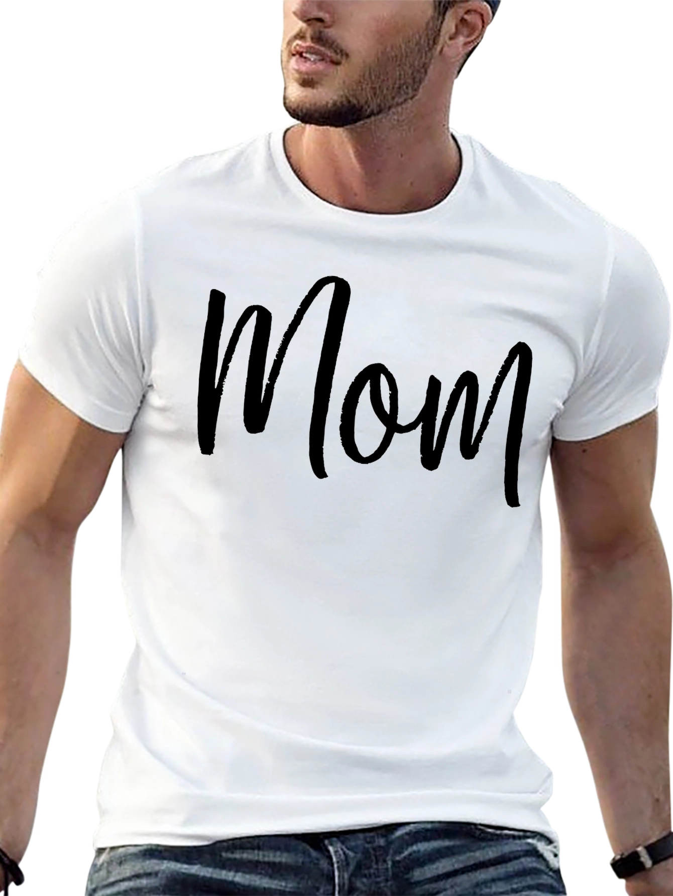 Mom T-Shirt - Classic Crew Neck Tee
