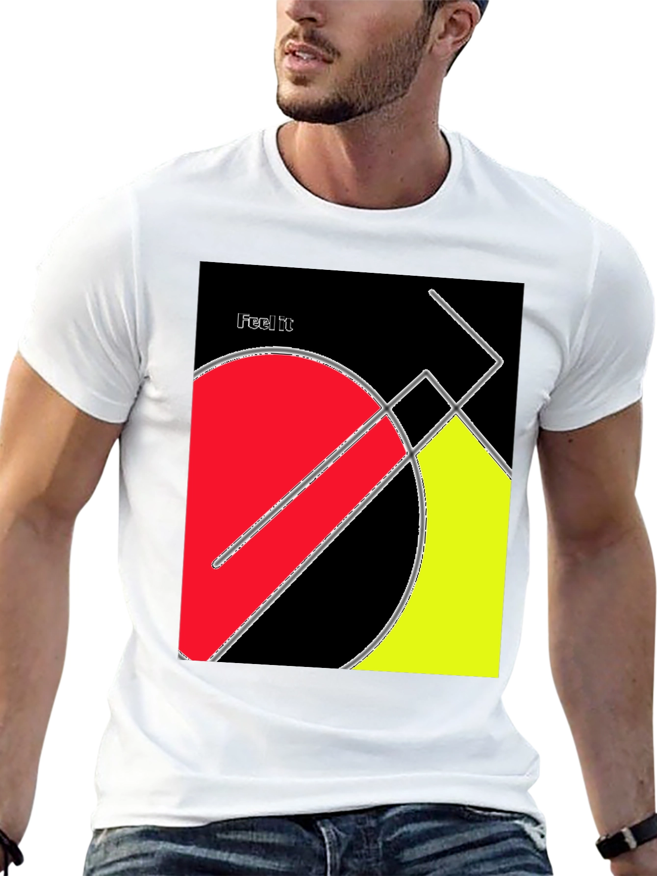 Geometric Art T-Shirt - Feel It Design