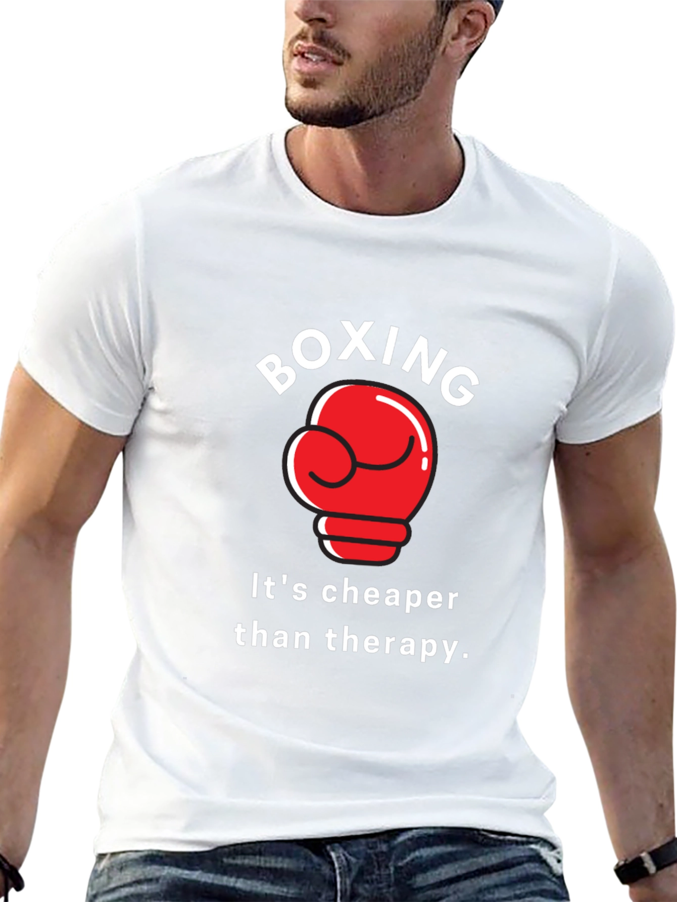 Boxing Therapy Graphic T-Shirt