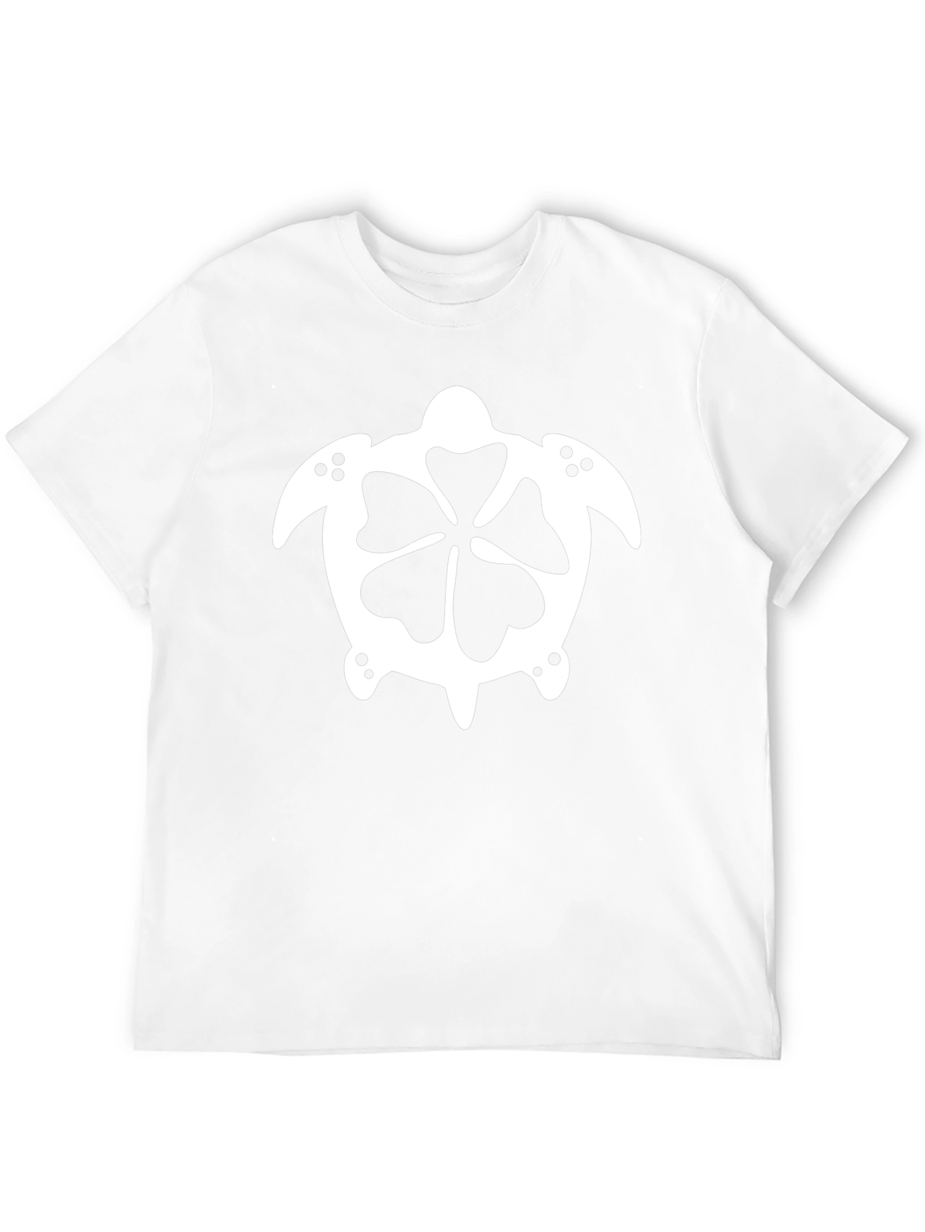 Black Turtle Clover Graphic T-Shirt