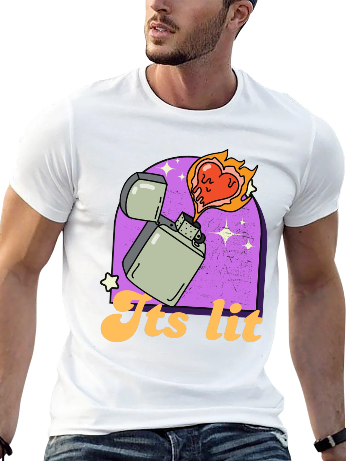 Its Lit T-Shirt - Novelty Graphic Tee