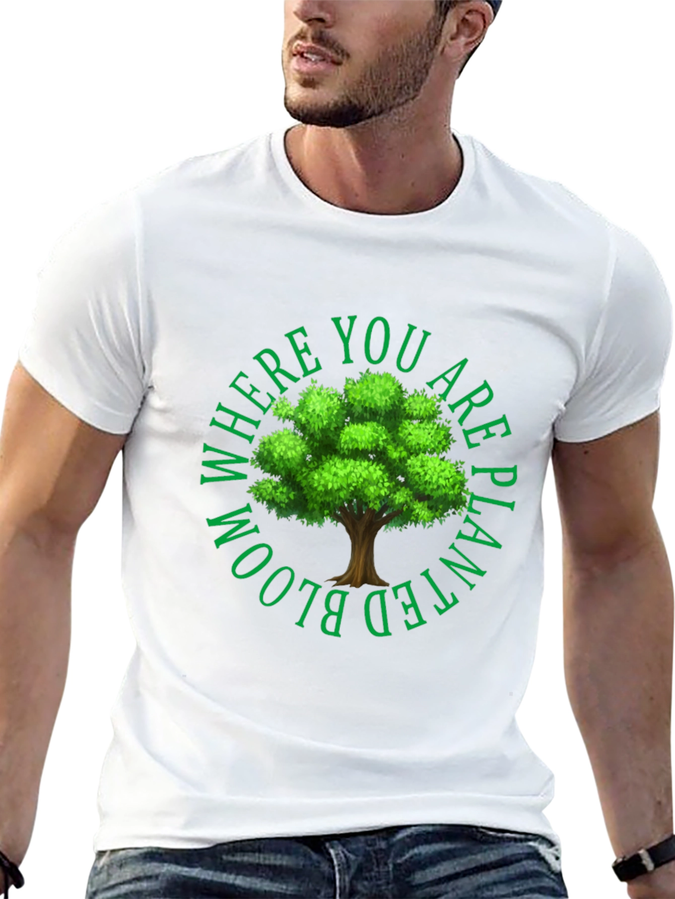 Bloom Where You Are Planted Tee