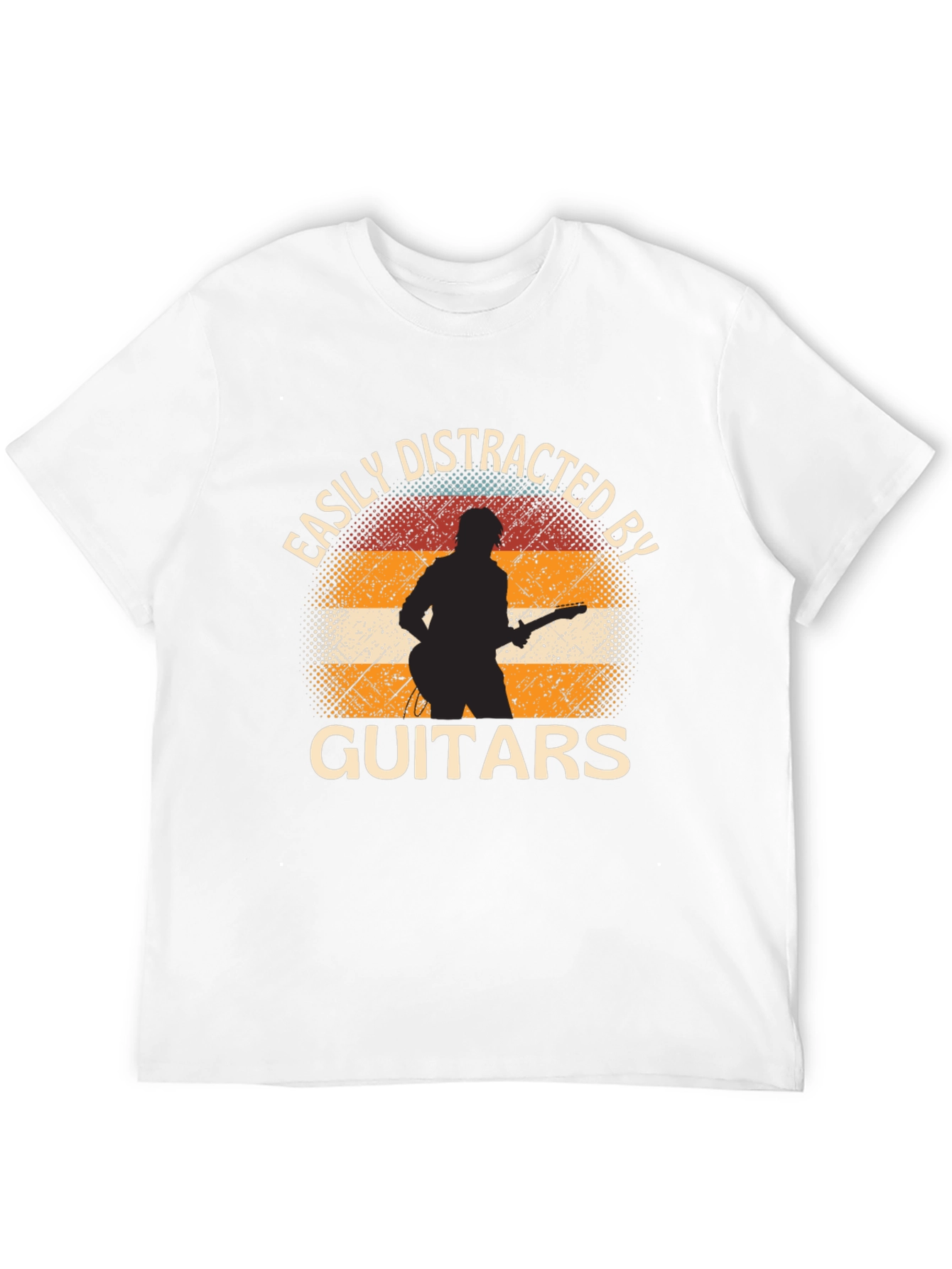 Easily Distracted By Guitars Graphic Tee