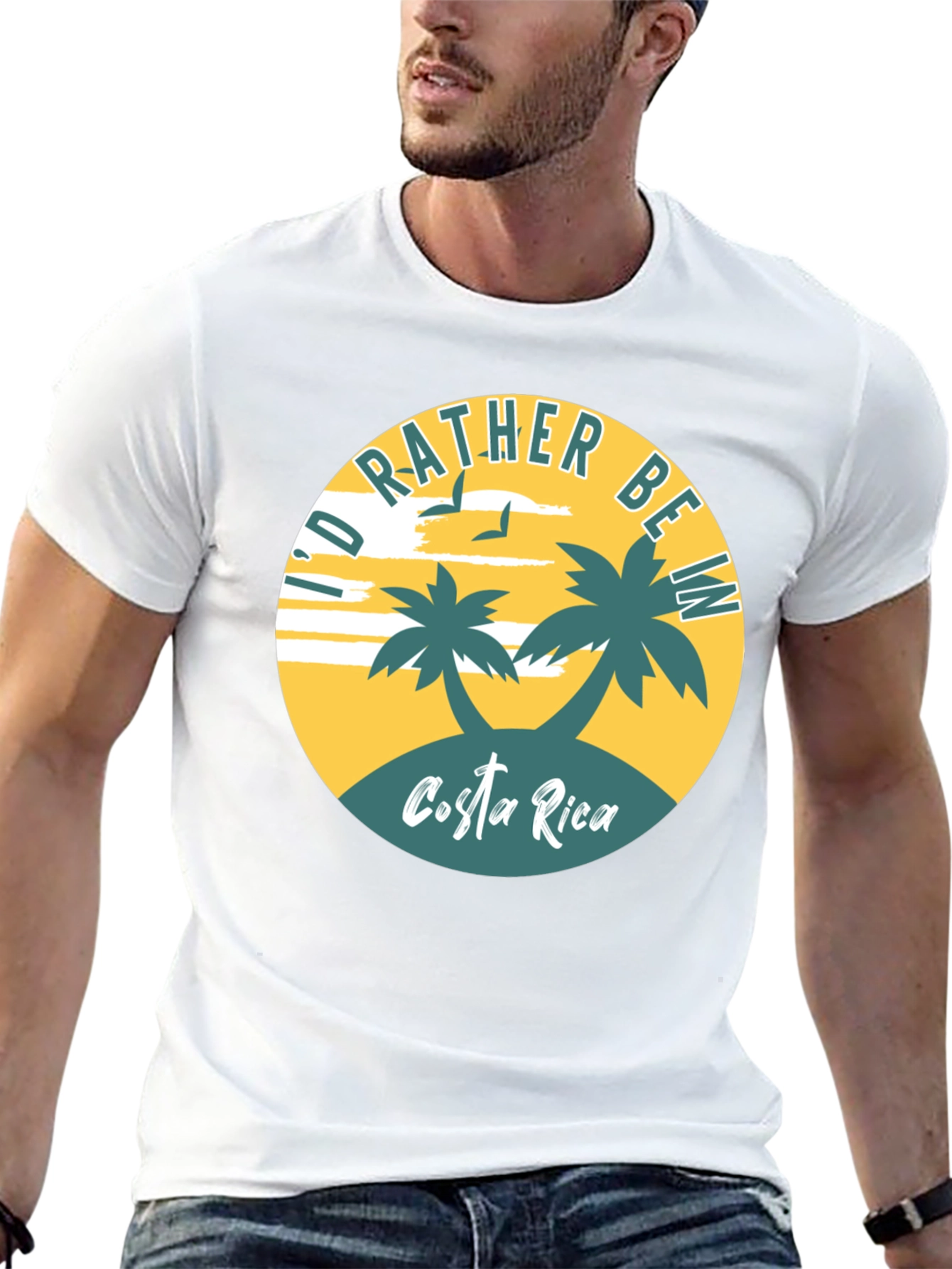 Costa Rica Palm Tree T-Shirt