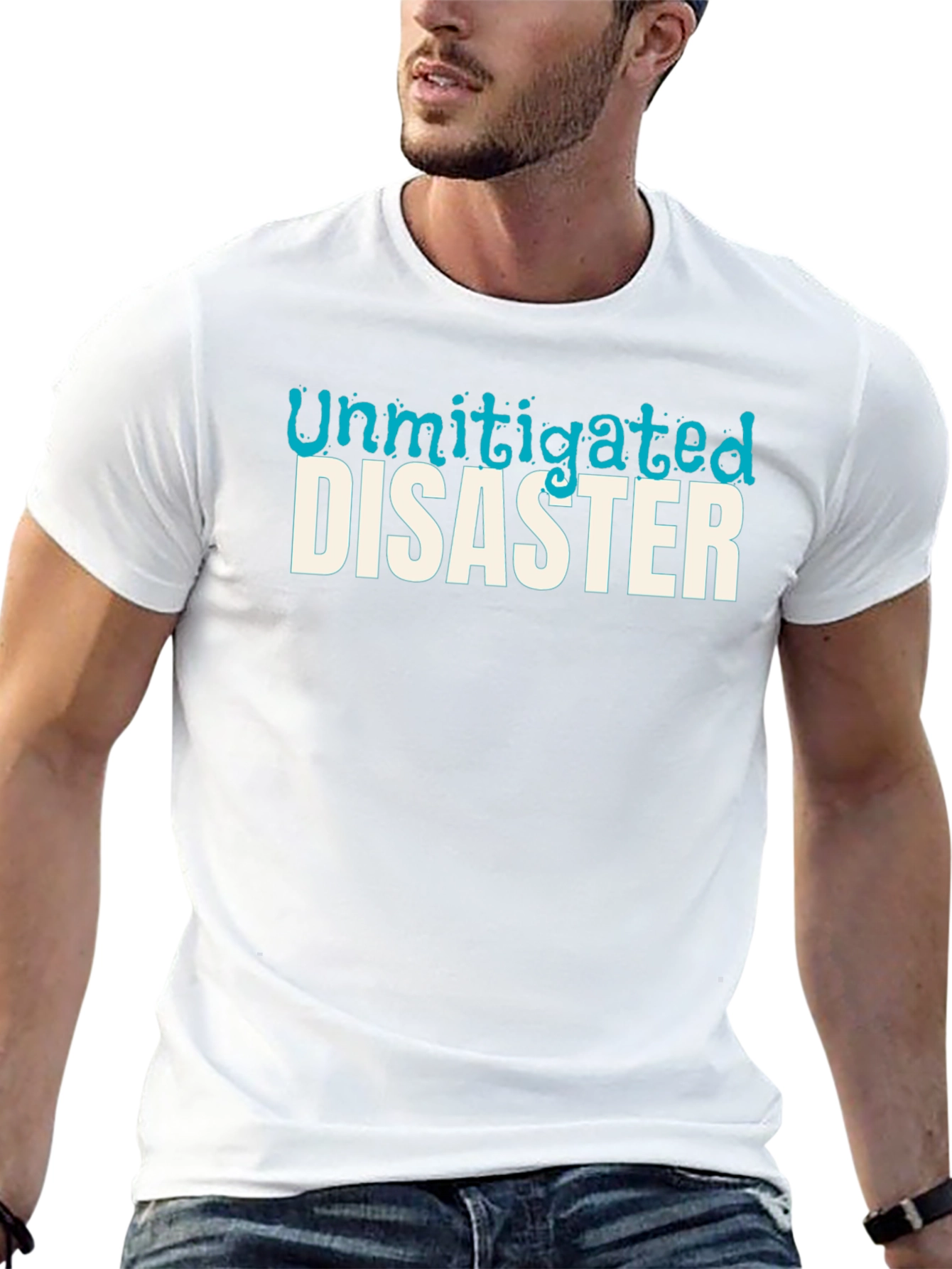 Unmitigated Disaster Graphic Tee - Black