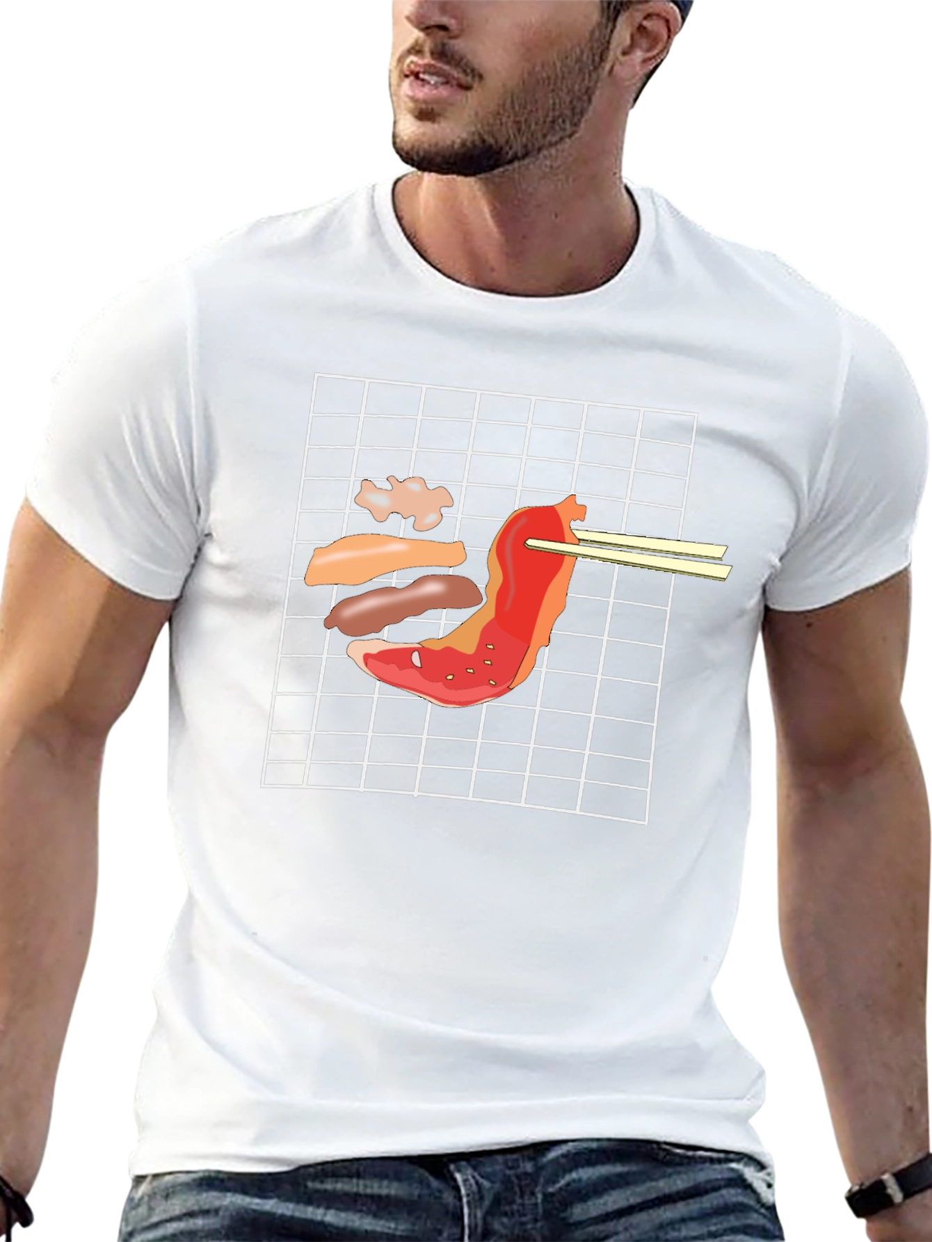 Korean BBQ Grilling T-Shirt - Foodie Style