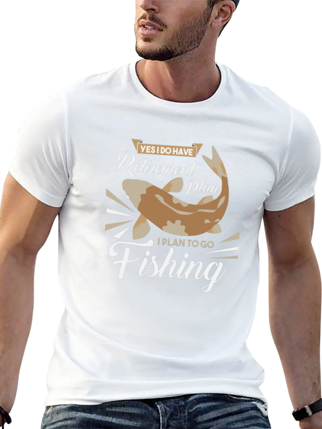 Retirement Plan Fishing T-Shirt