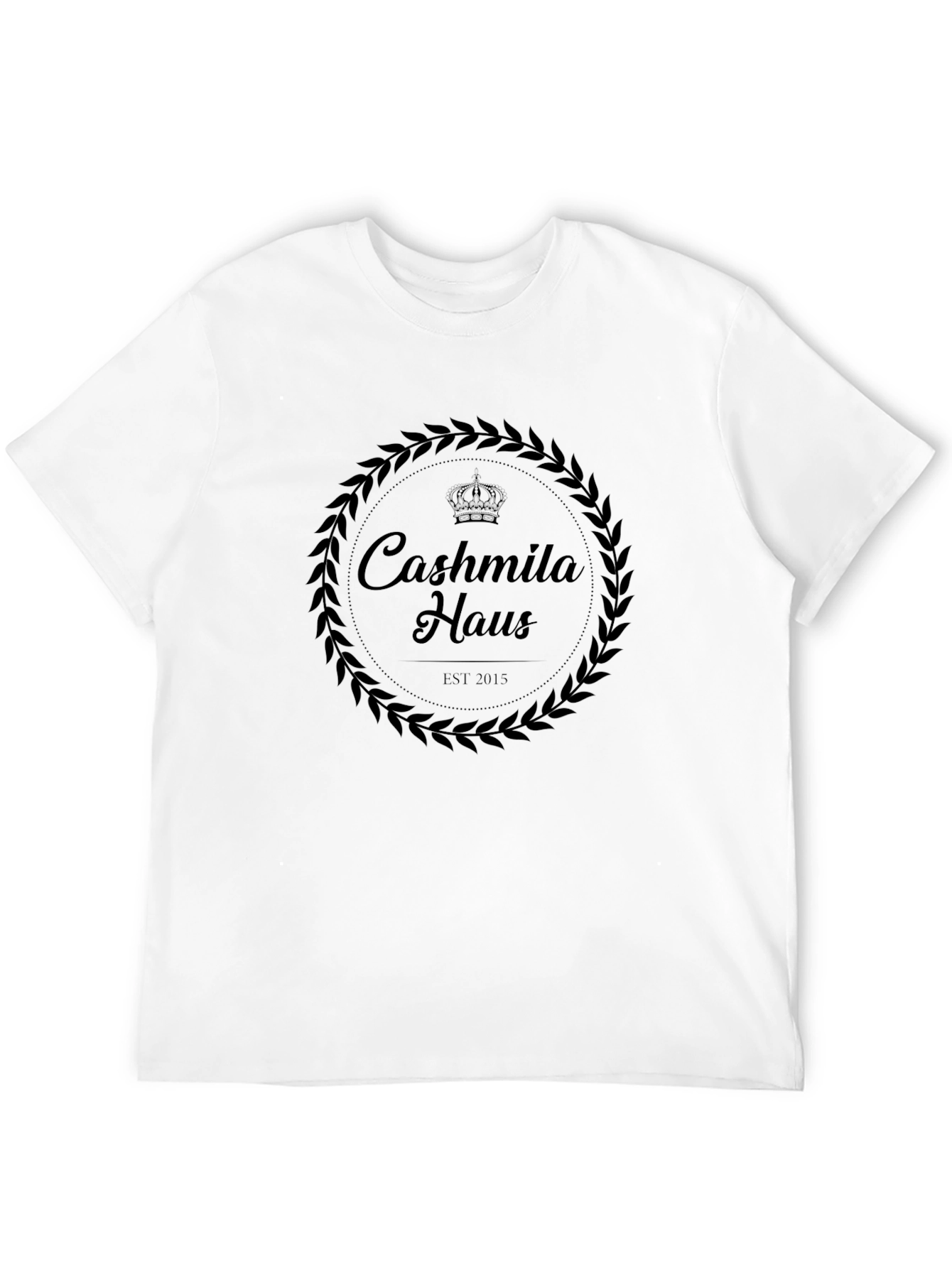 Cashmila Haus Black Graphic Tee
