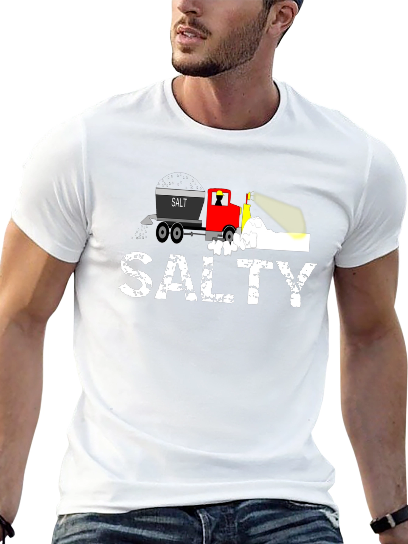 Salty Snow Removal Truck T-Shirt