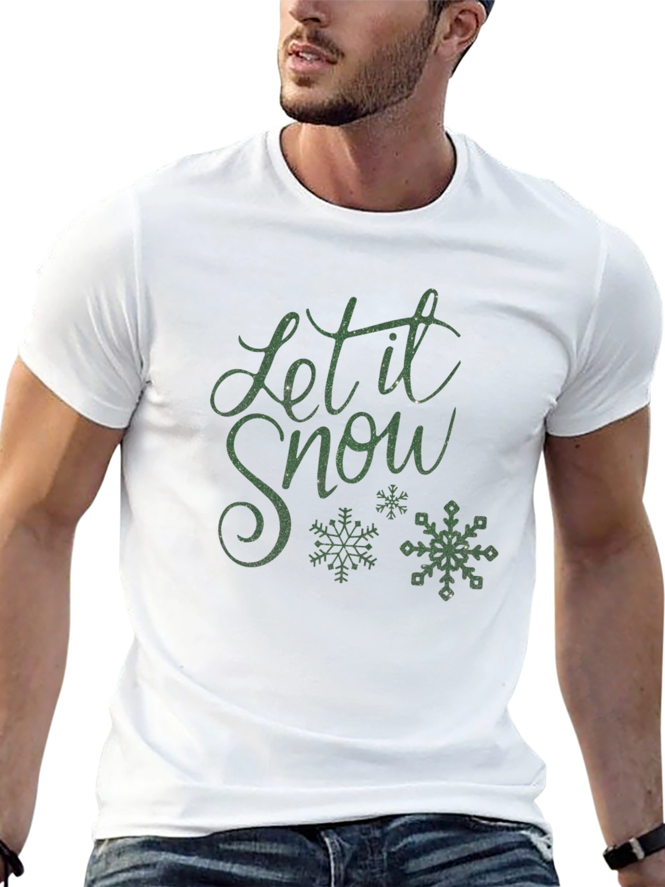 Let it Snow Christmas Tee