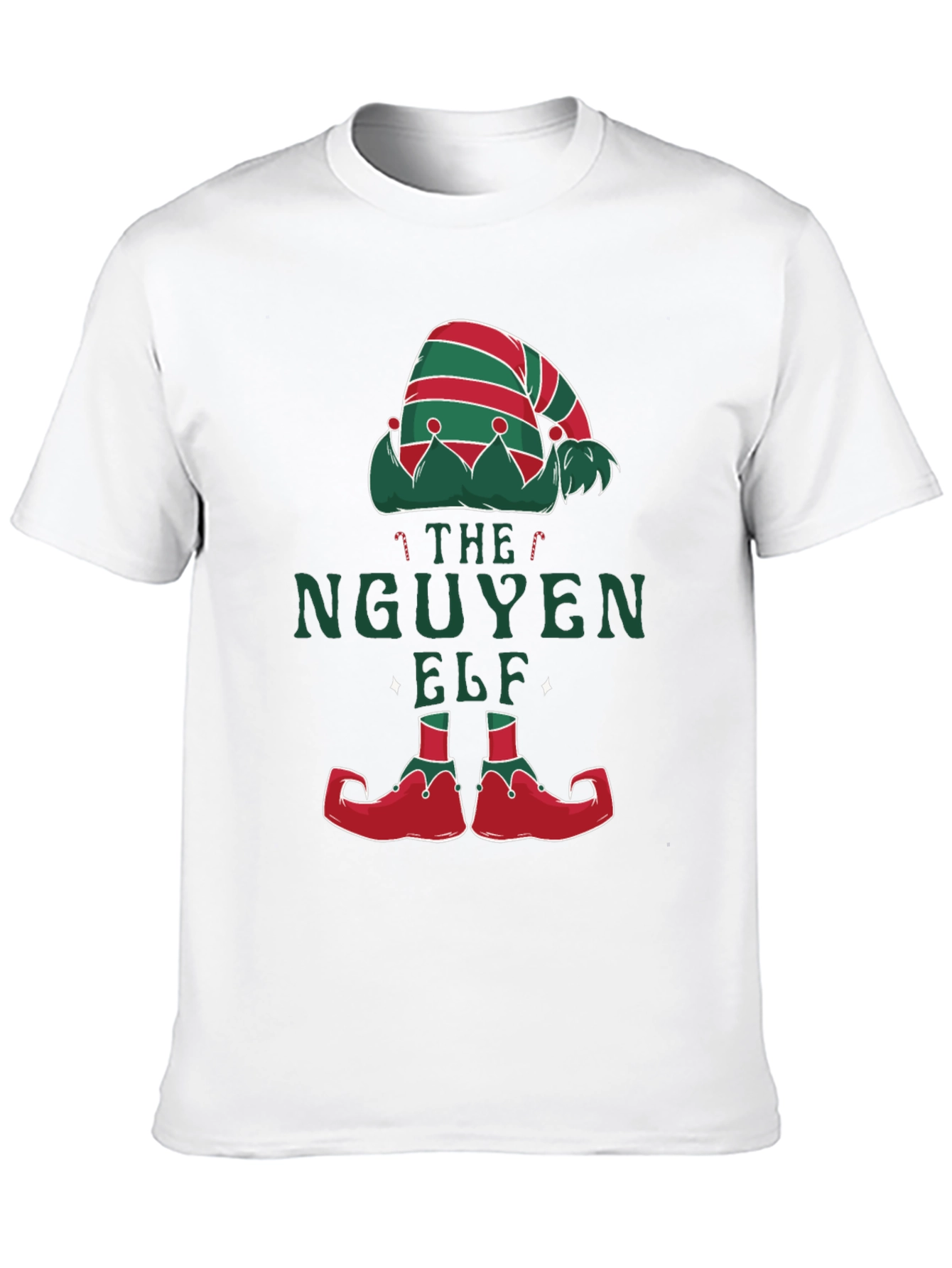The Nguyen Elf Christmas T-Shirt Holiday Festive Gift