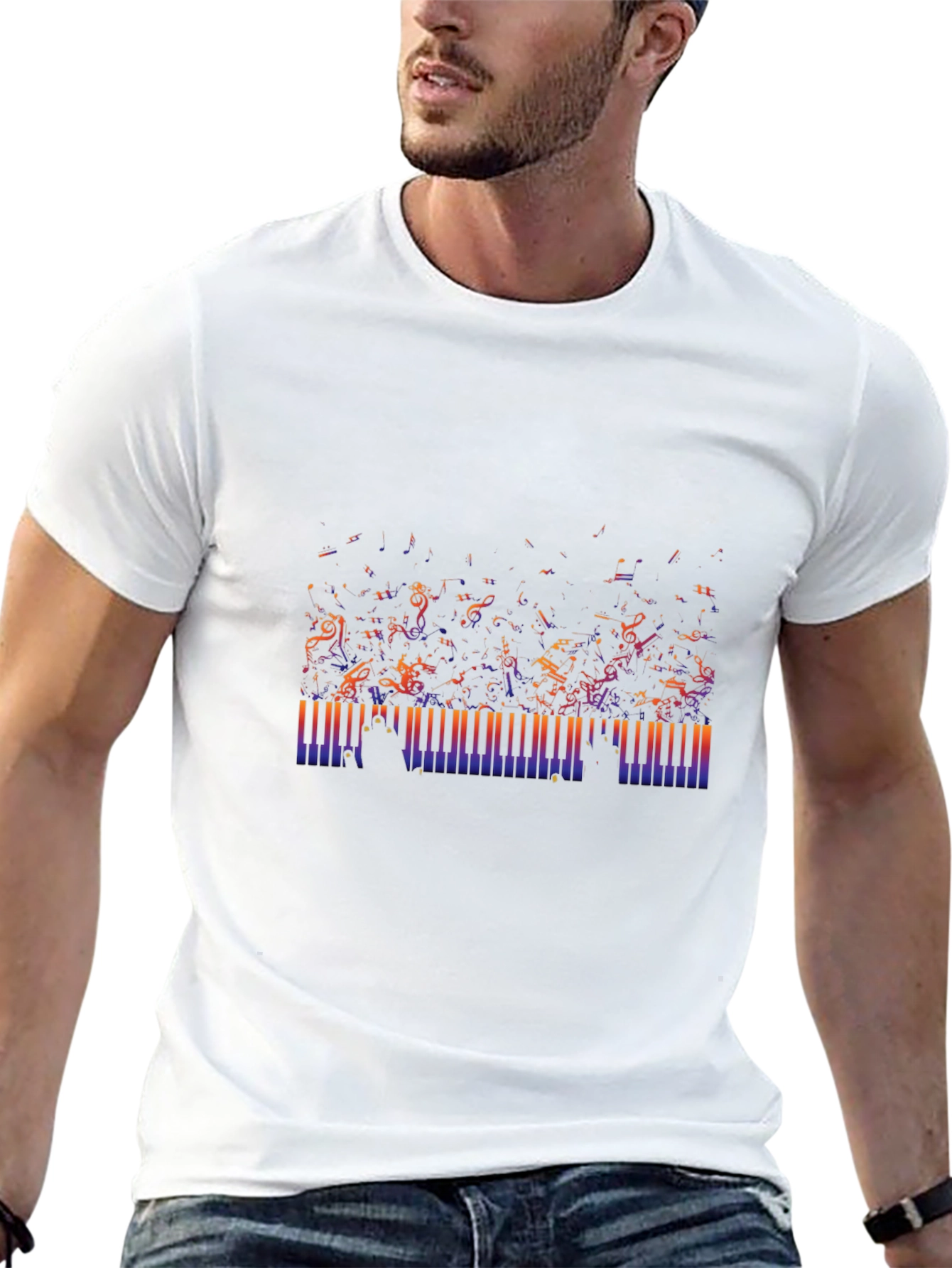 Musical Keys Graphic Tee