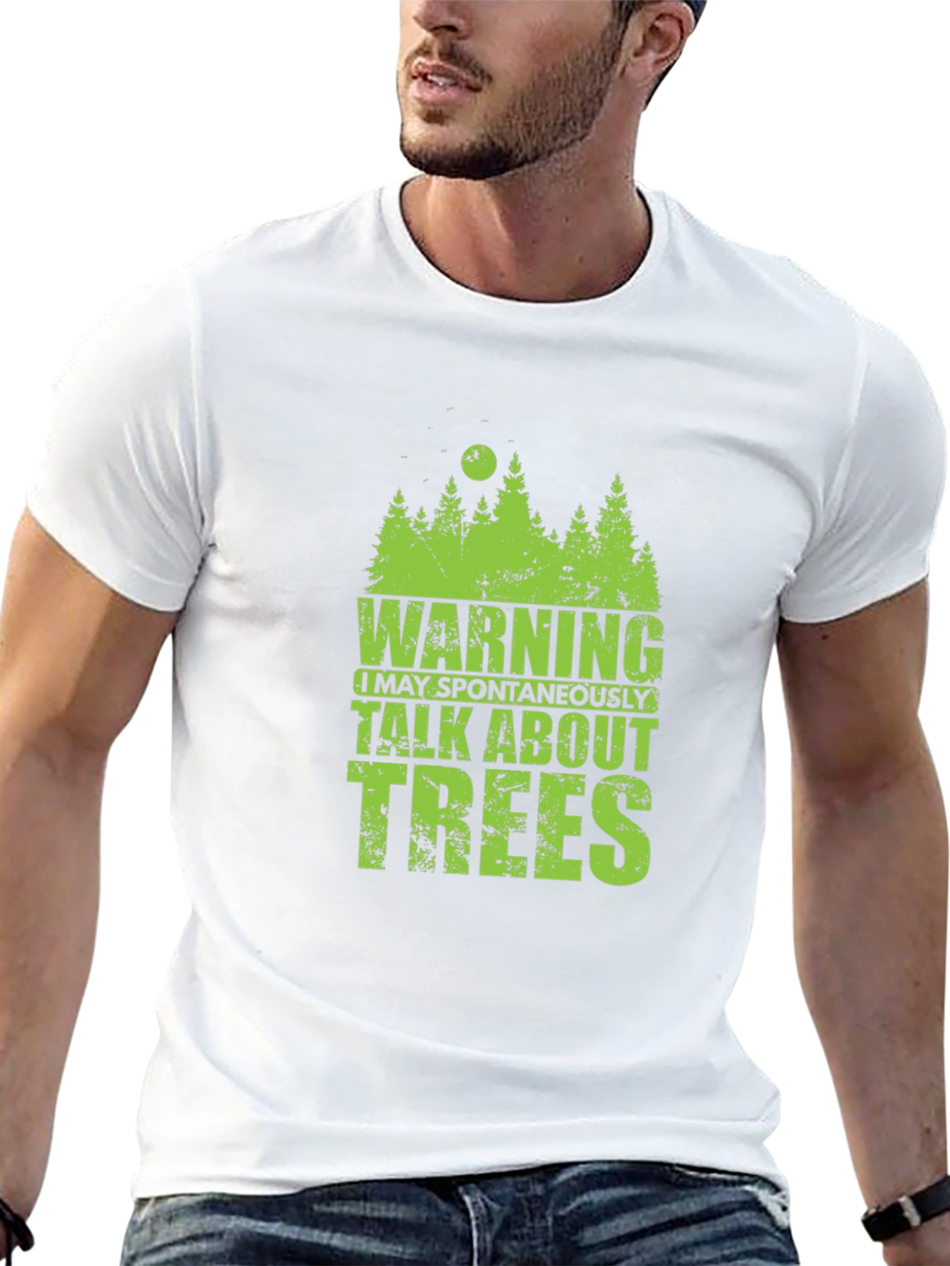 Warning May Spontaneously Talk About Trees T-Shirt