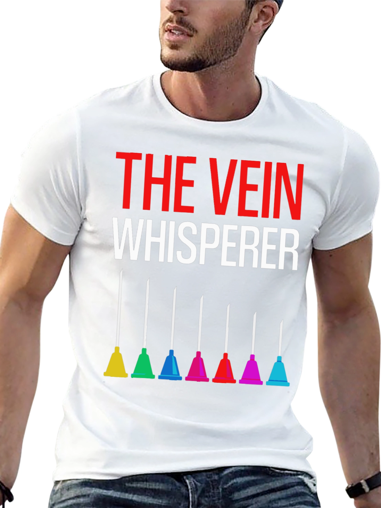 The Vein Whisperer T-Shirt Phlebotomist Gift