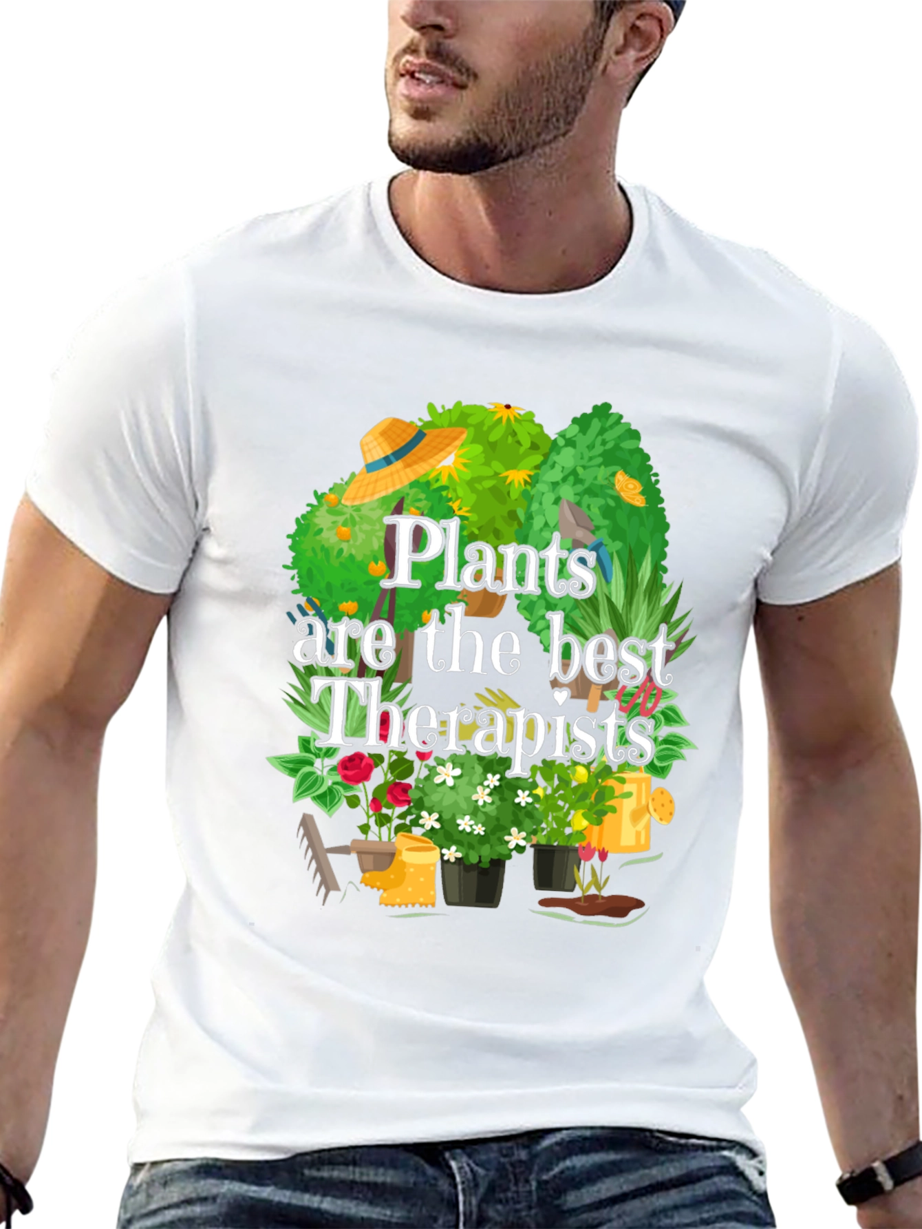 Plants are the best Therapists T-shirt