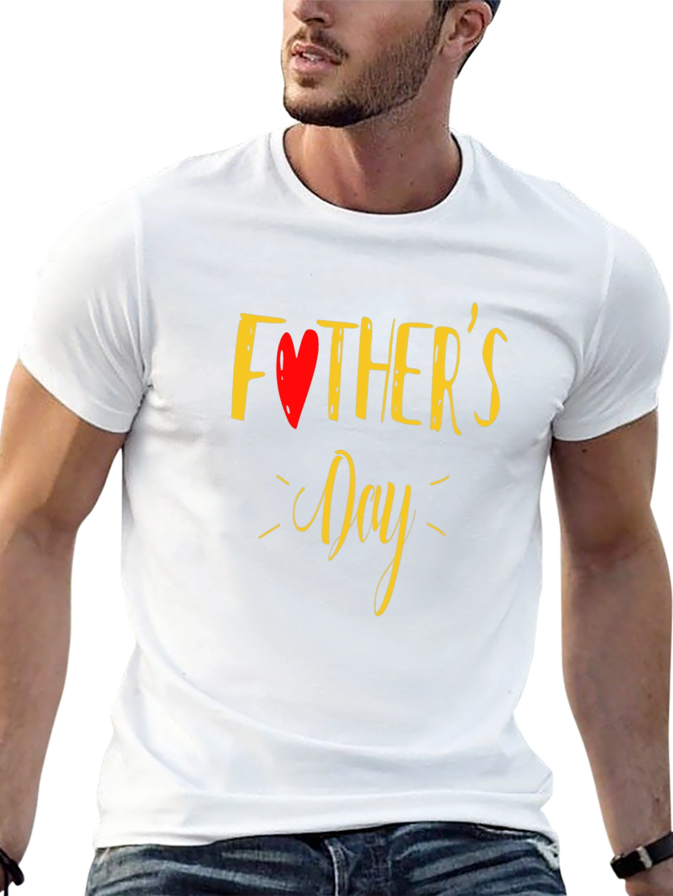Fathers Day Black T-Shirt for Men