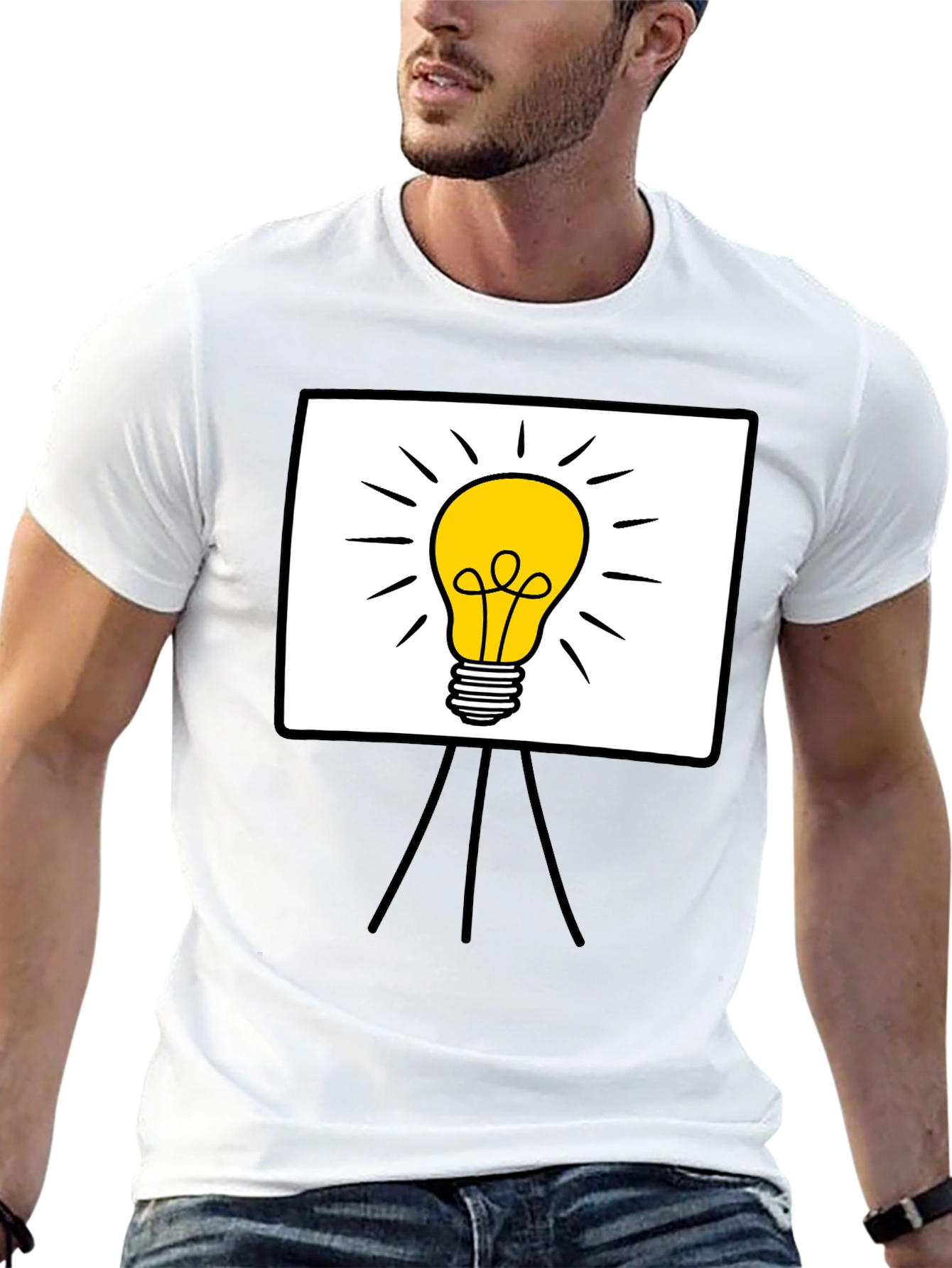 Bright Idea Light Bulb T-Shirt