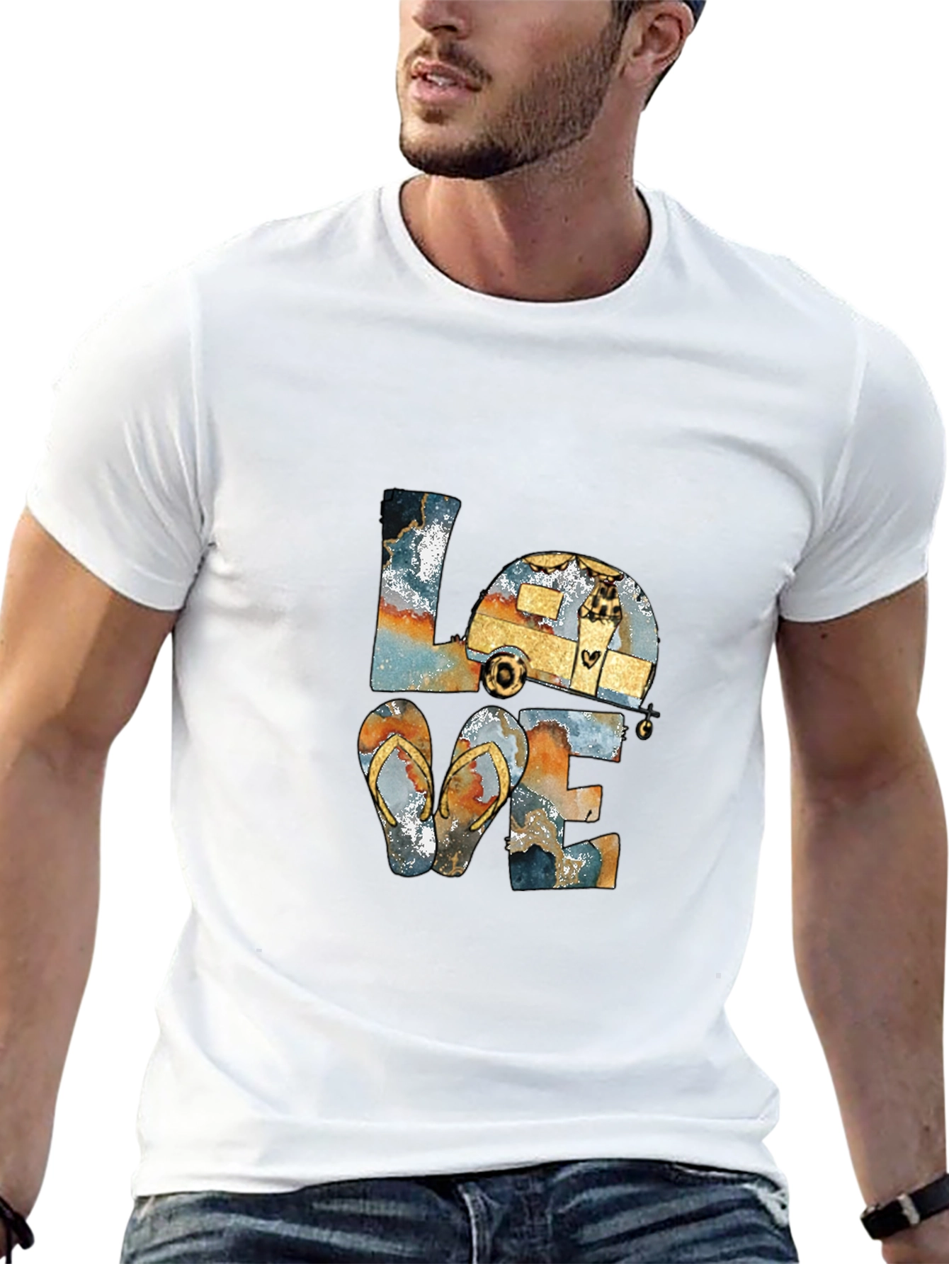 Love Camping Graphic Tee