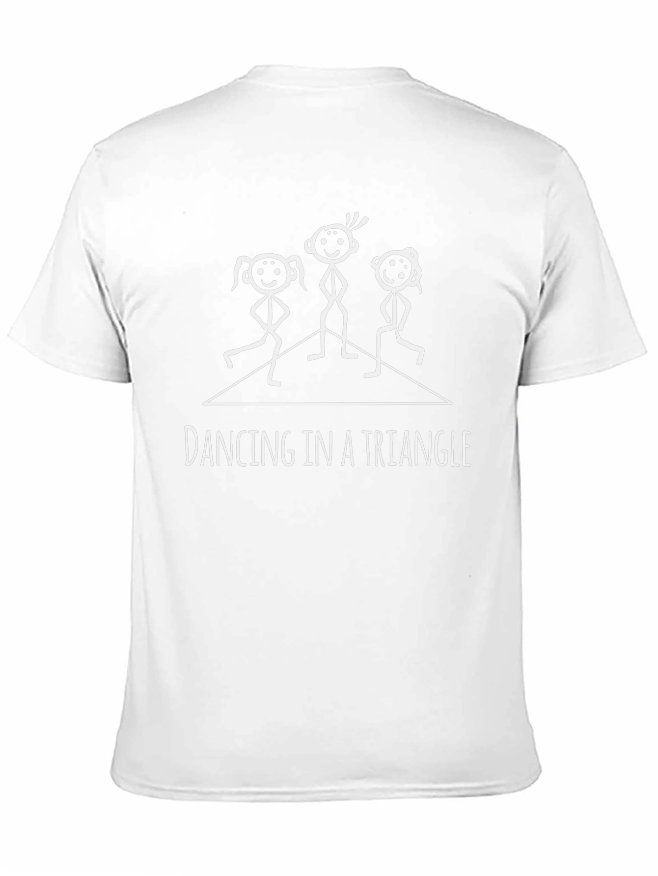 Dancing in a Triangle Graphic Tee - Unisex