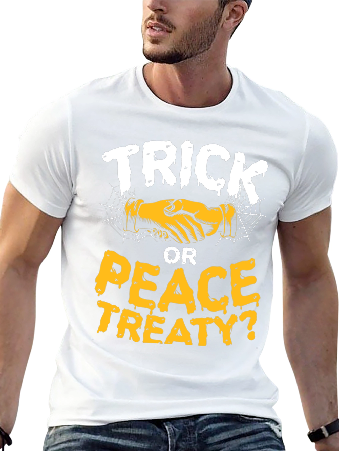 Trick or Peace Treaty? Halloween T-Shirt