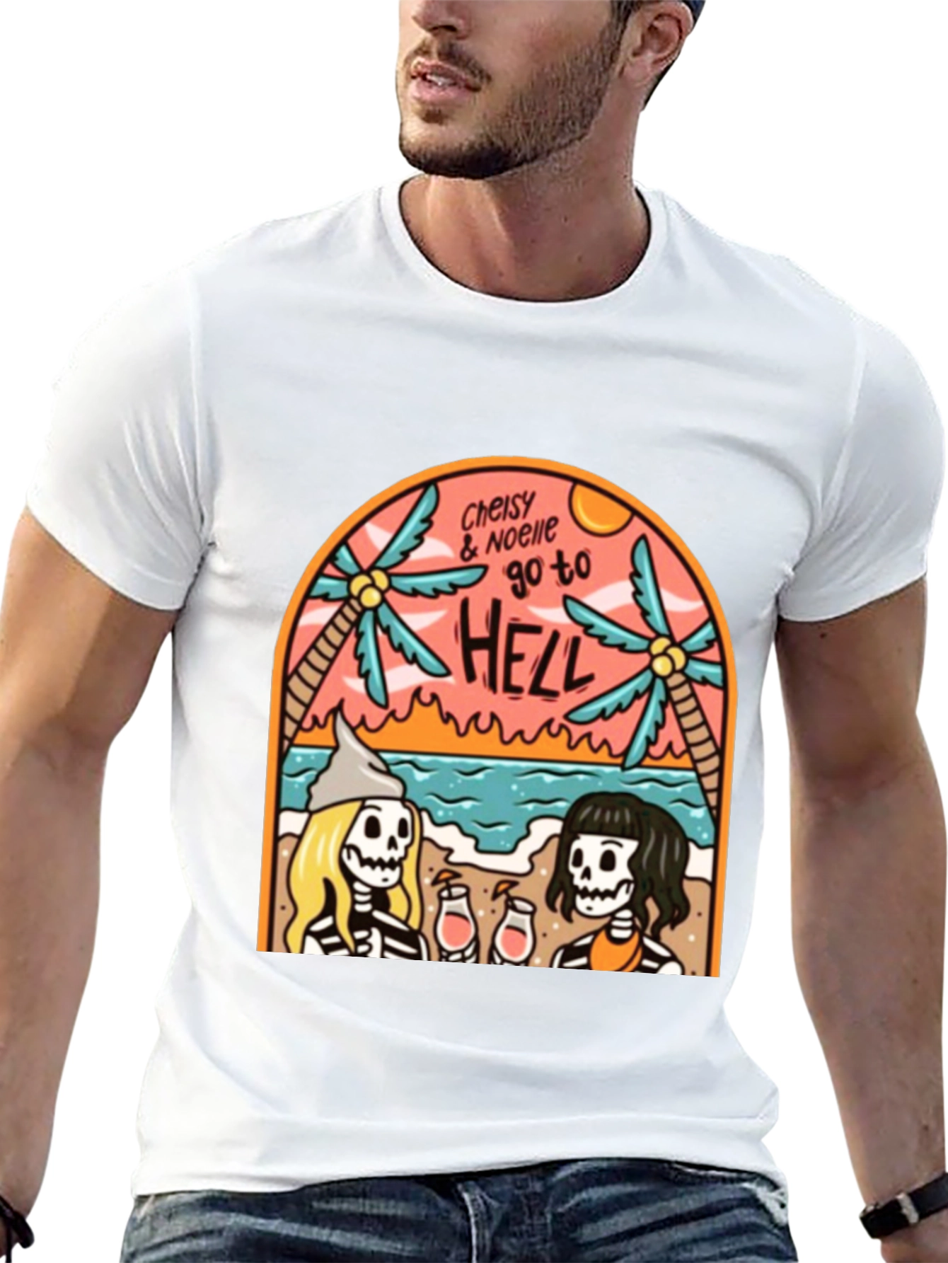 Cheisy & Noelle Go To HELL T-Shirt