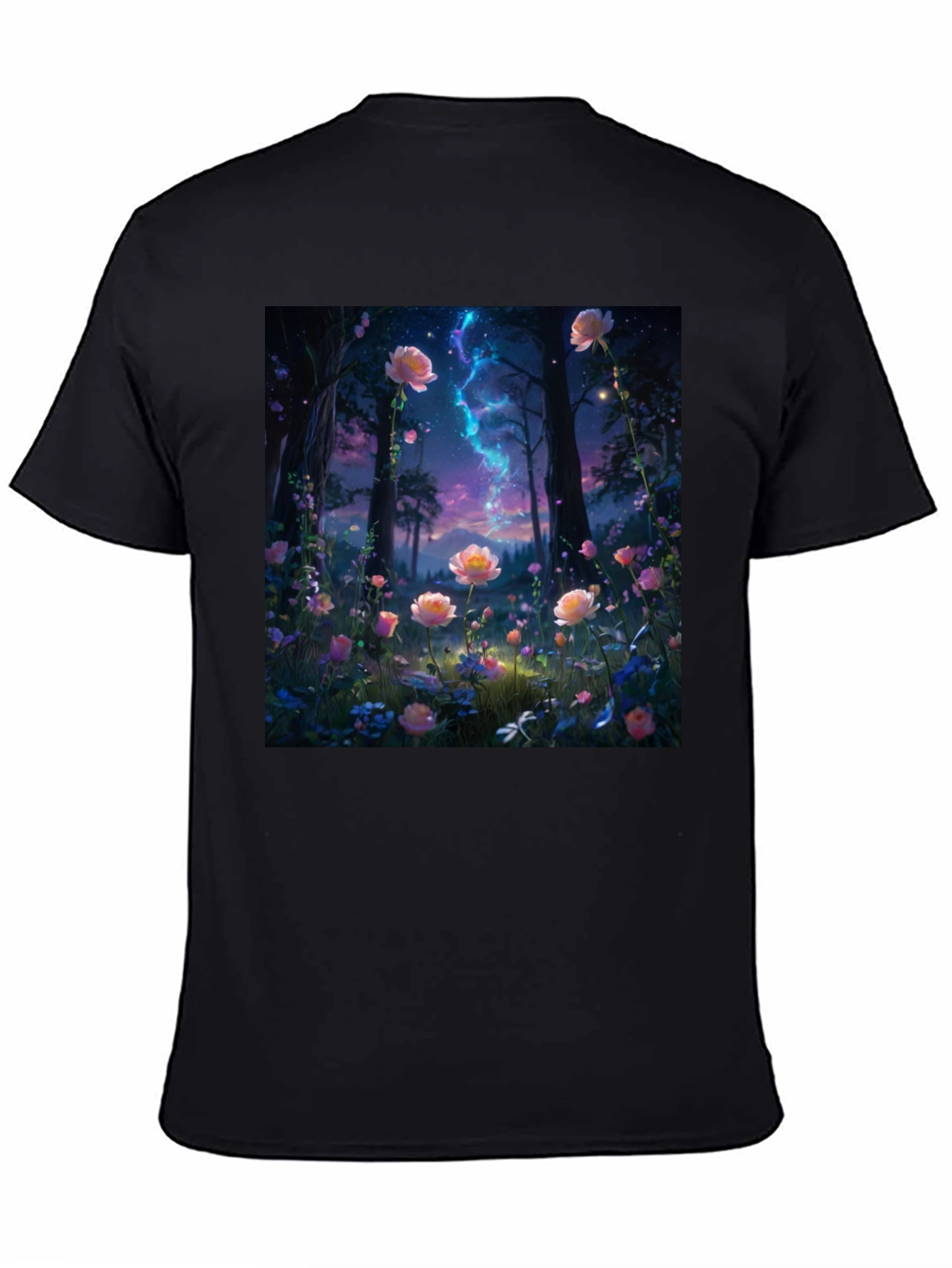 Enchanted Floral Forest Graphic Tee