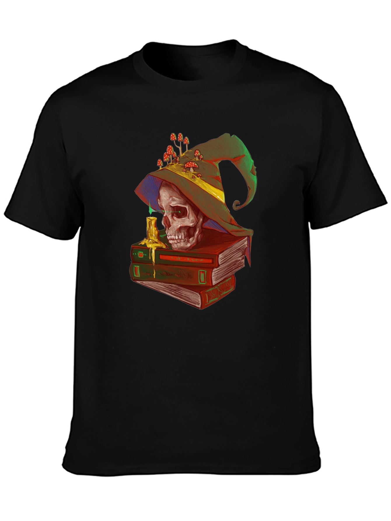 Grimoire Skull T-Shirt