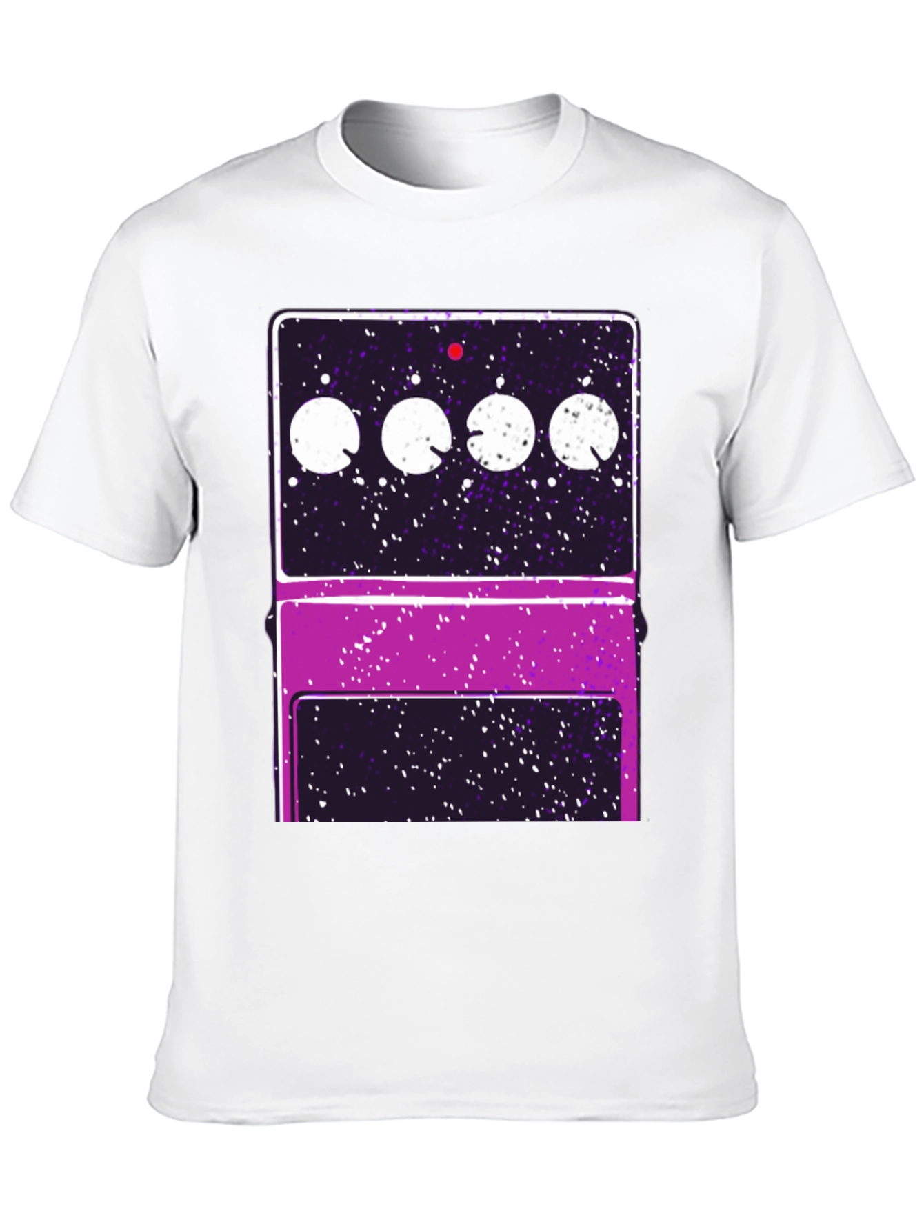 Guitar Effects Pedal Graphic Tee - Black