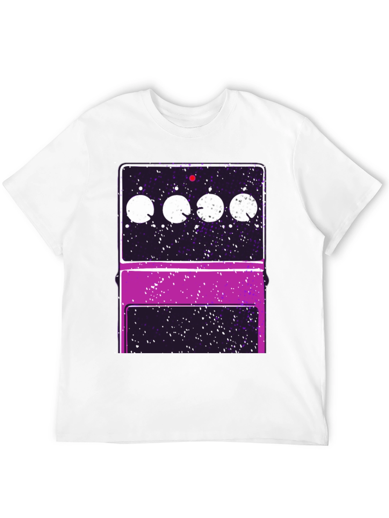 Guitar Effects Pedal Graphic Tee - Black