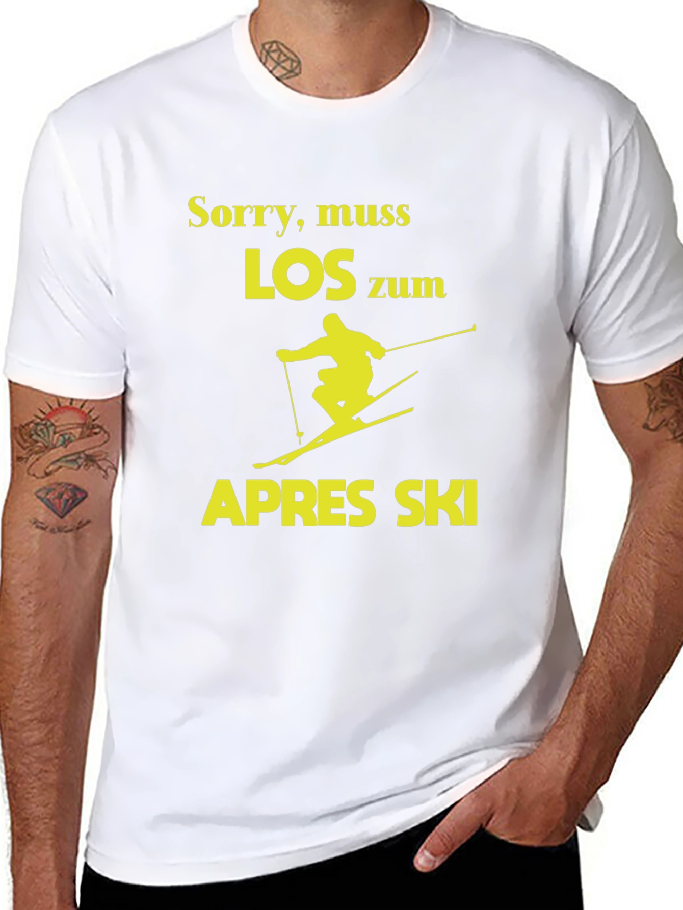 Sorry Muss Los Zum Apres Ski T-Shirt