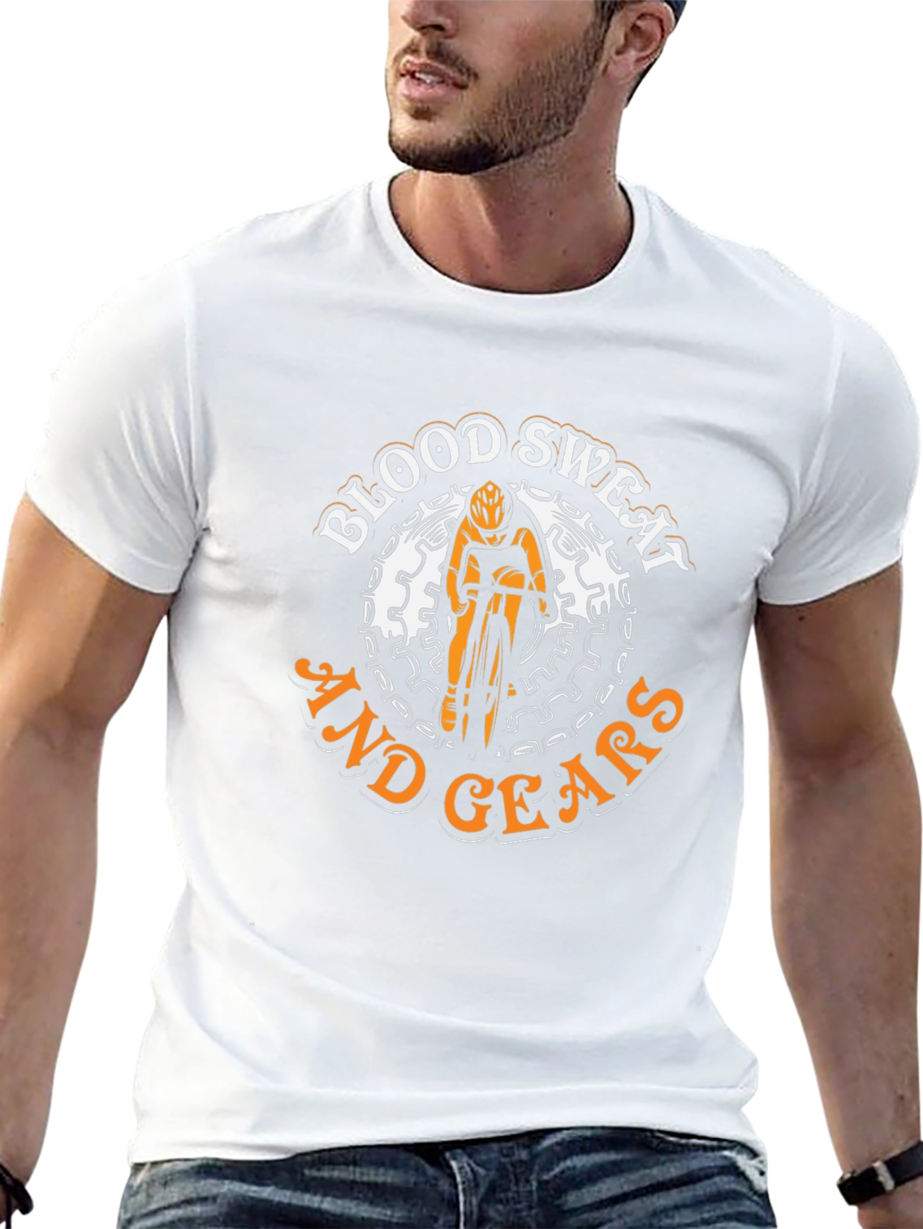 Blood Sweat and Gears Cycling T-Shirt