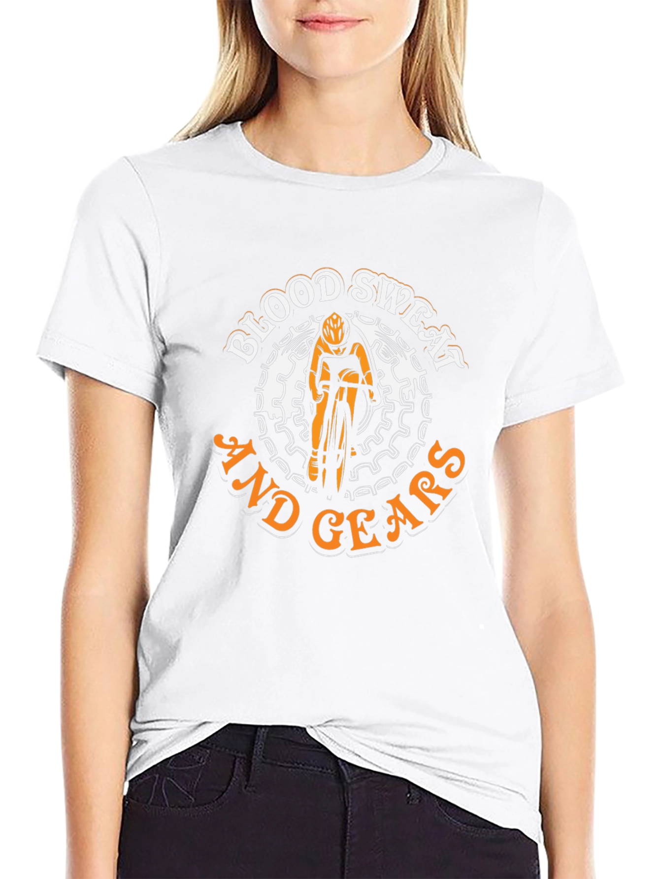Blood Sweat and Gears Cycling T-Shirt