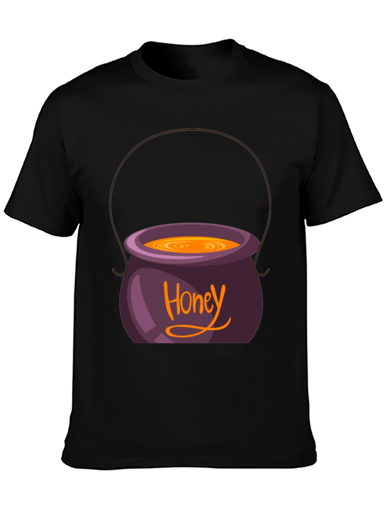 Honey Pot Graphic Tee - Black