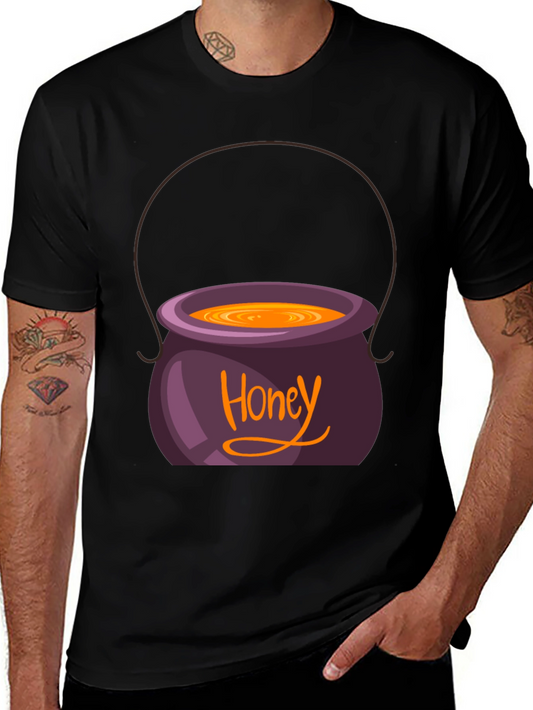 Honey Pot Graphic Tee - Black