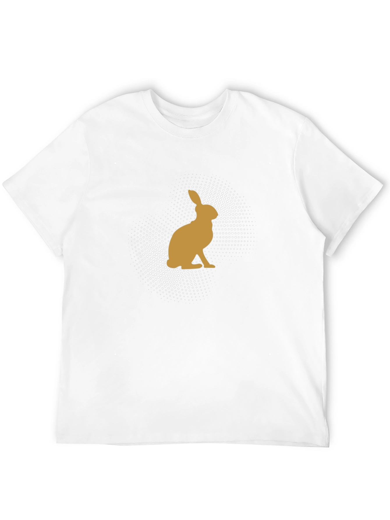 Hare Silhouette Black T-Shirt