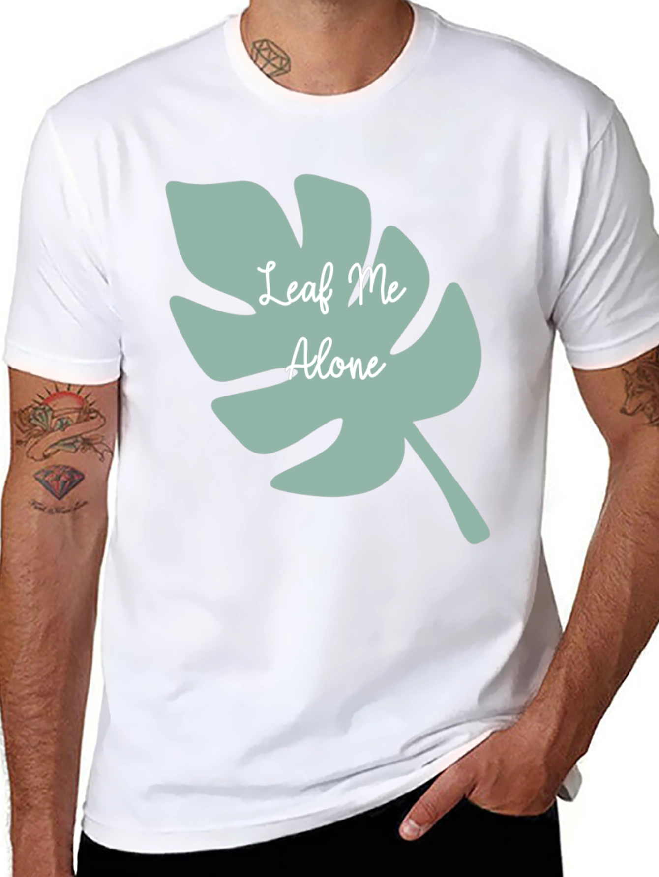 Leaf Me Alone T-Shirt - Comfy Casual Tee