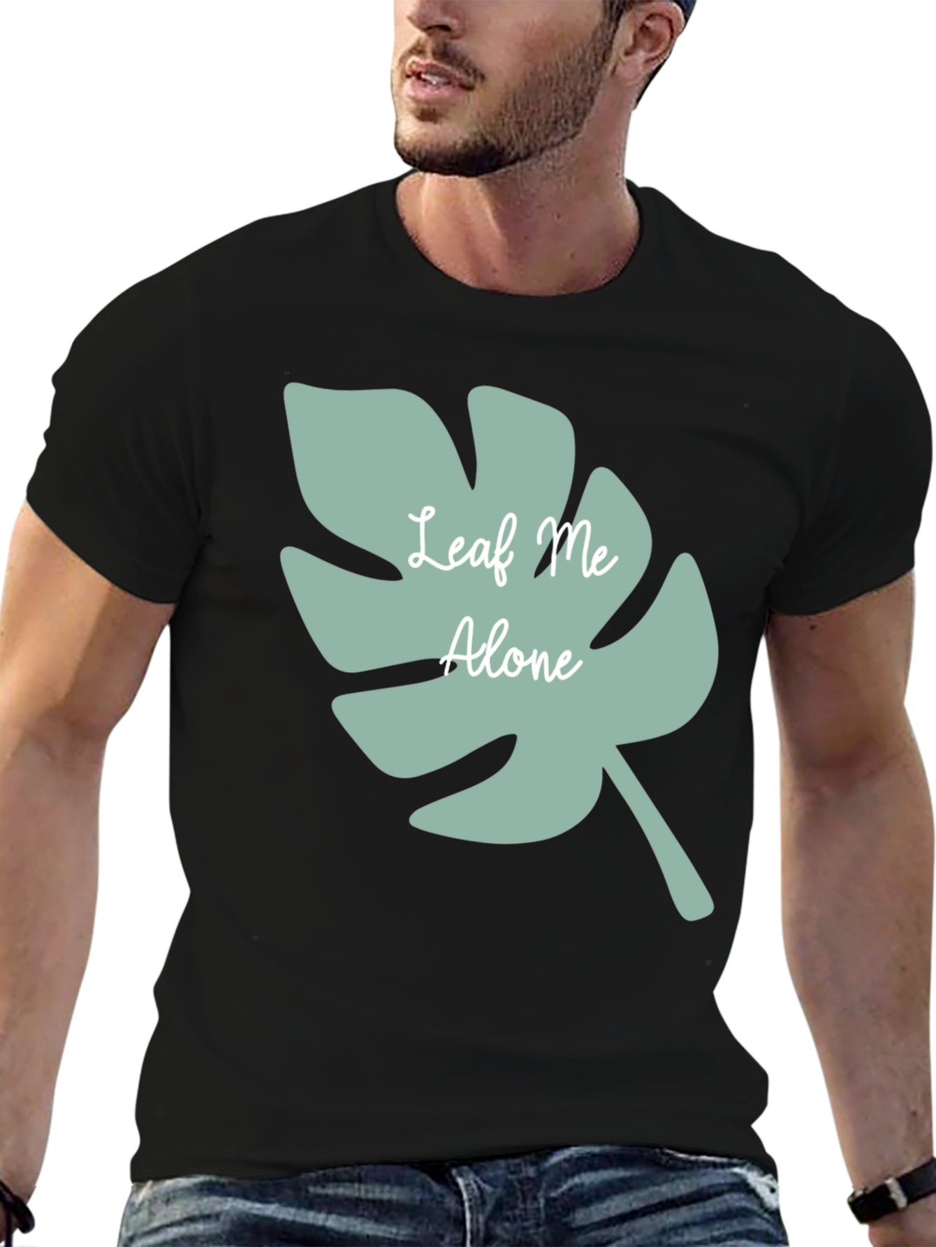 Leaf Me Alone T-Shirt - Comfy Casual Tee