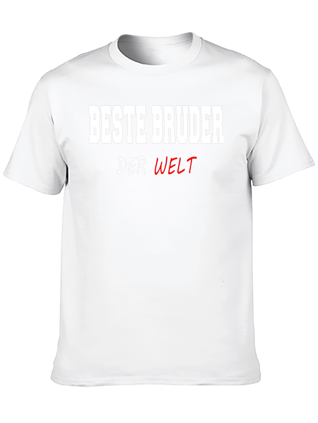 Beste Bruder T-Shirt: Best Brother in the World!