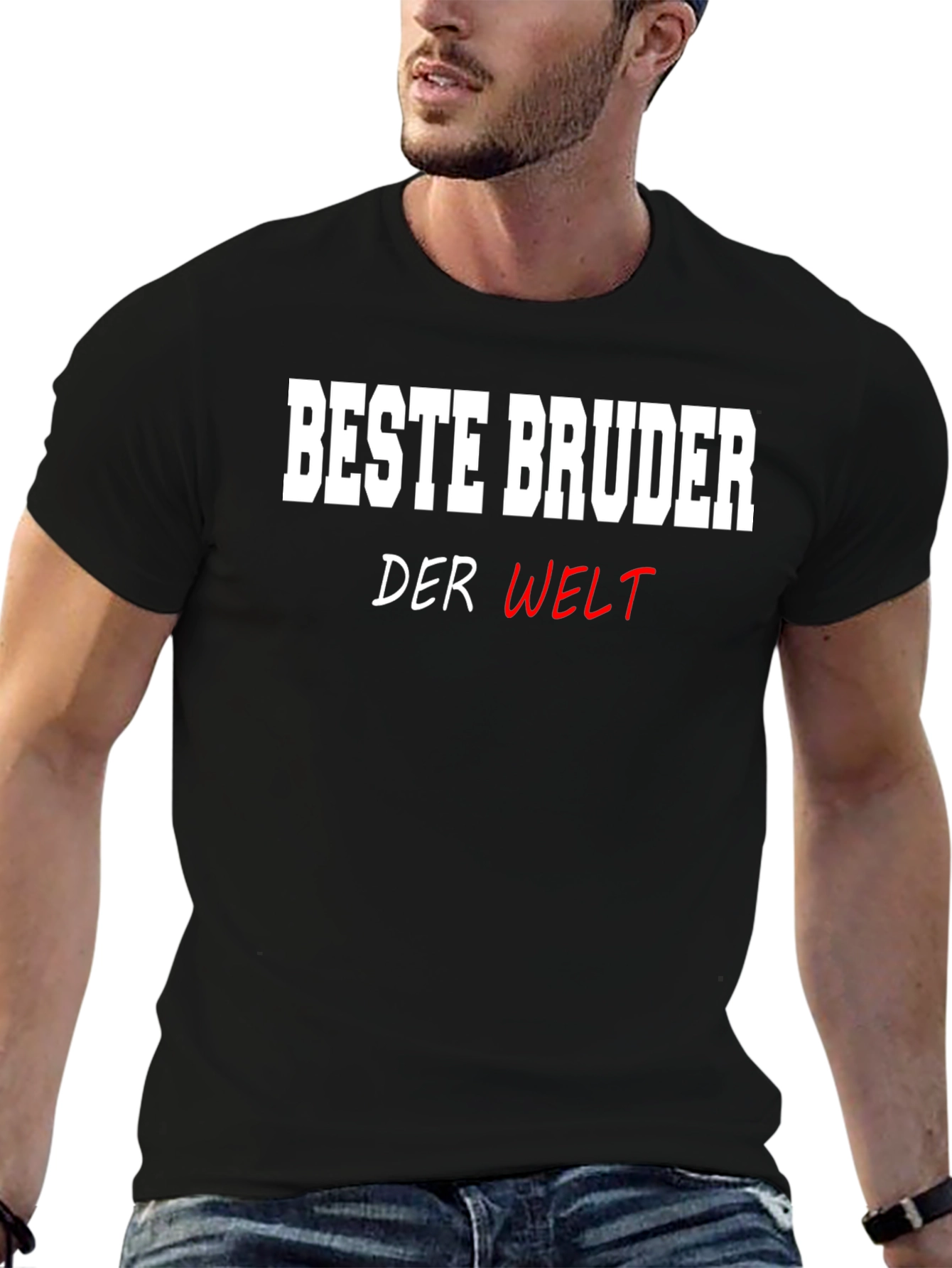 Beste Bruder T-Shirt: Best Brother in the World!